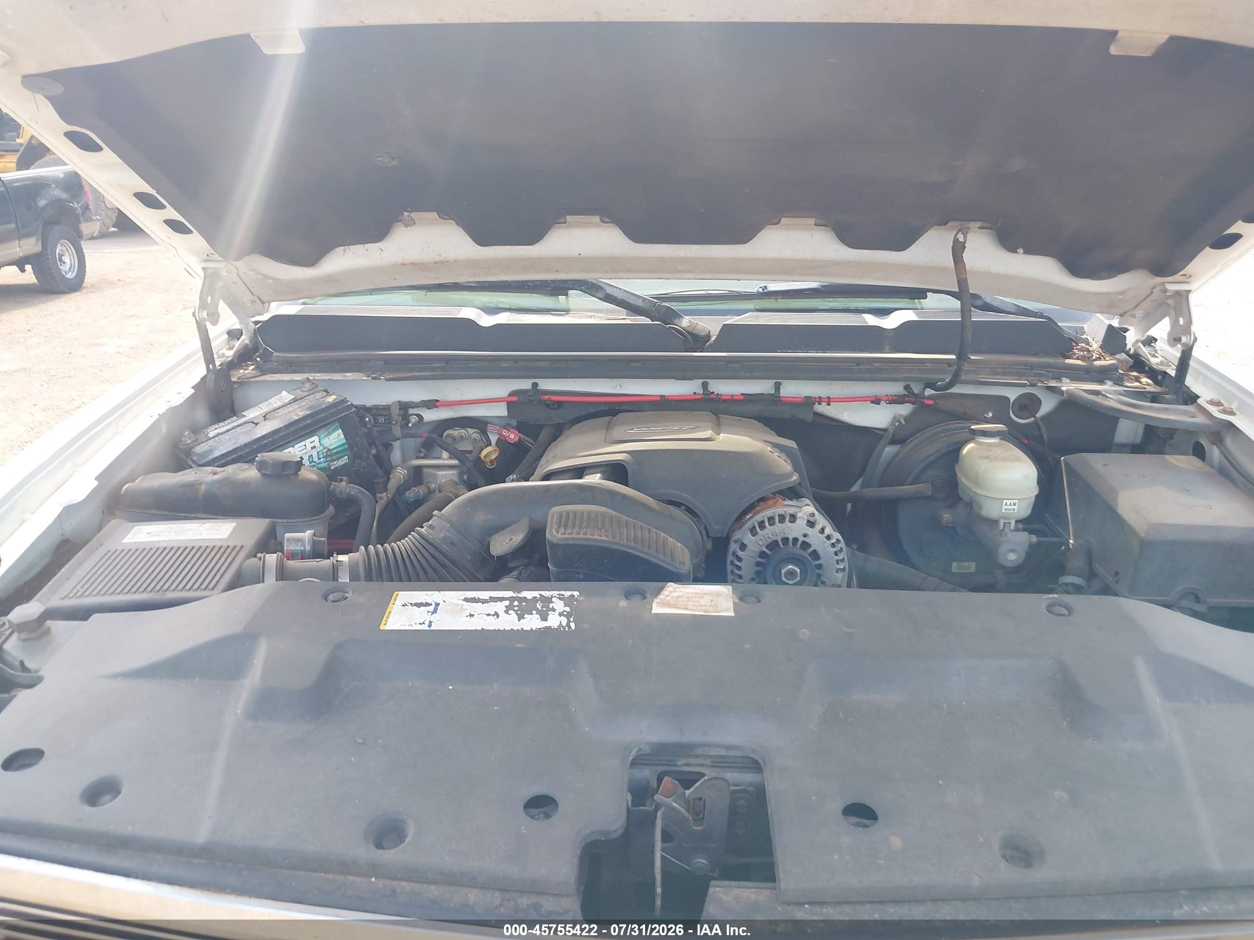 2007 Chevrolet Silverado 1500 Lt1 White vin: 2GCEC19C471583395