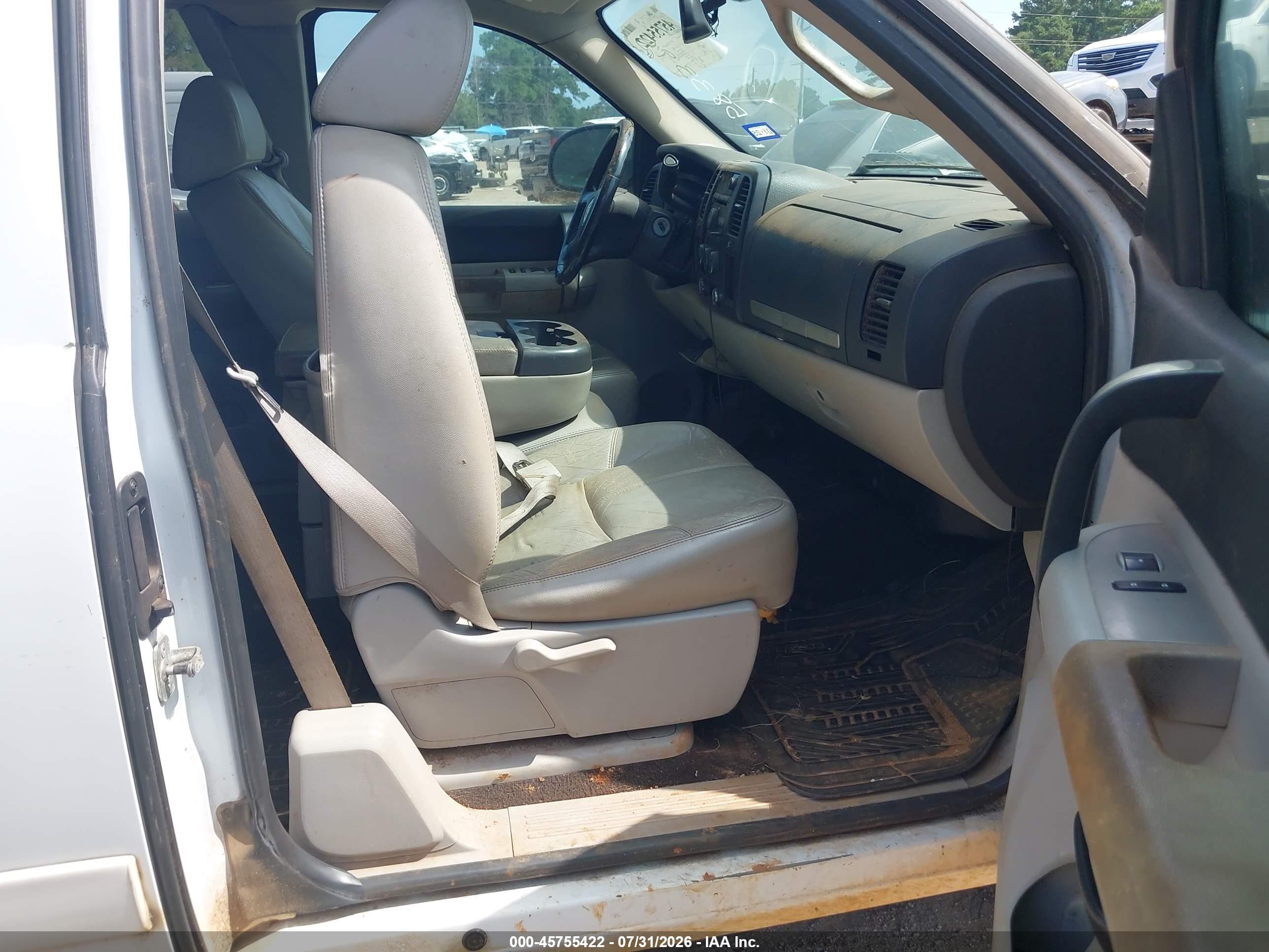 2007 Chevrolet Silverado 1500 Lt1 White vin: 2GCEC19C471583395