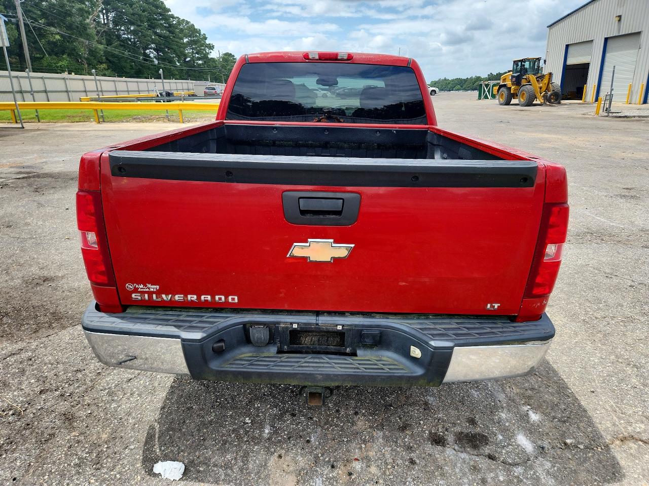 2008 Chevrolet Silverado C1500 Red vin: 2GCEC19C481237770