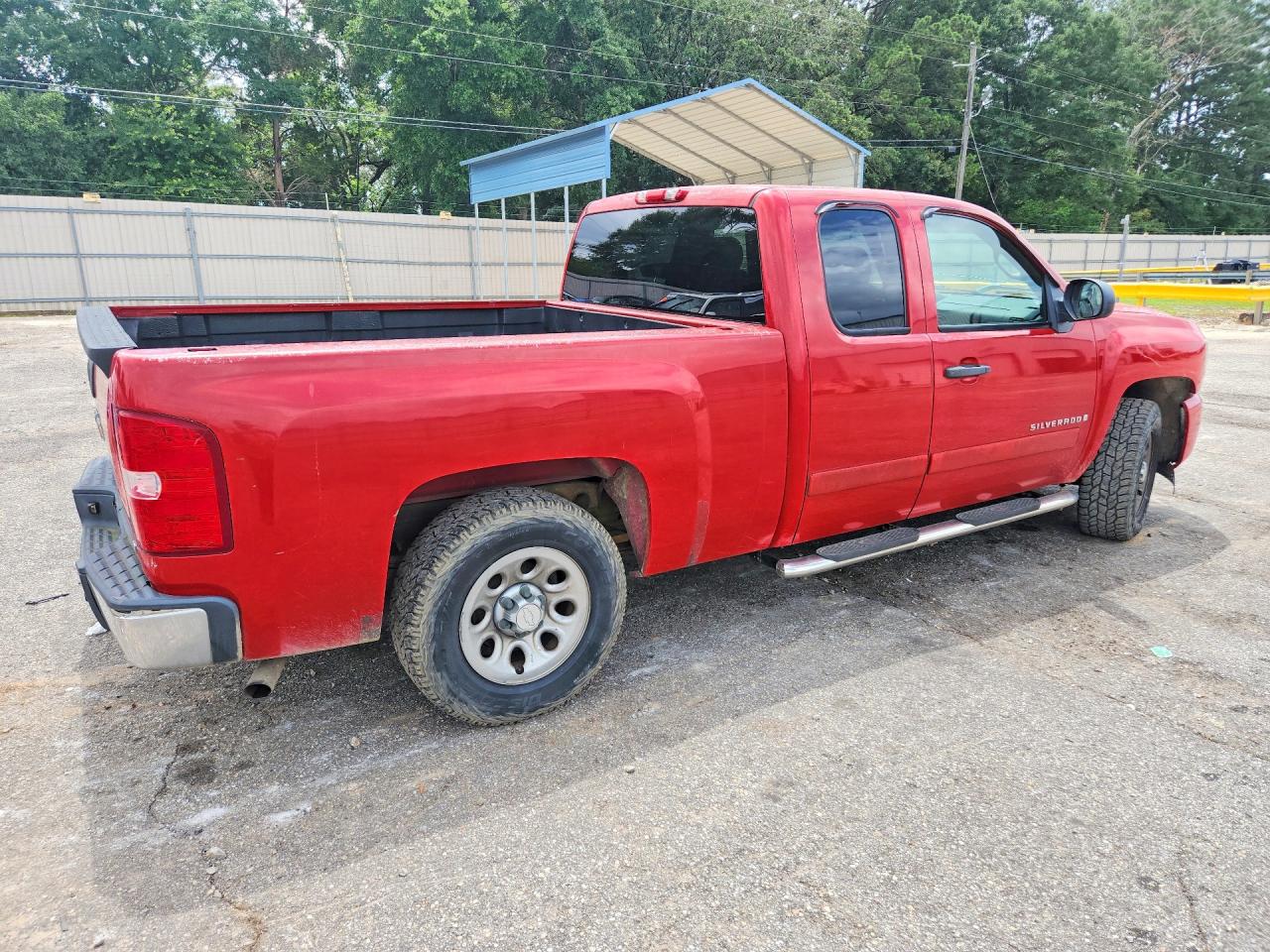 2008 Chevrolet Silverado C1500 Red vin: 2GCEC19C481237770
