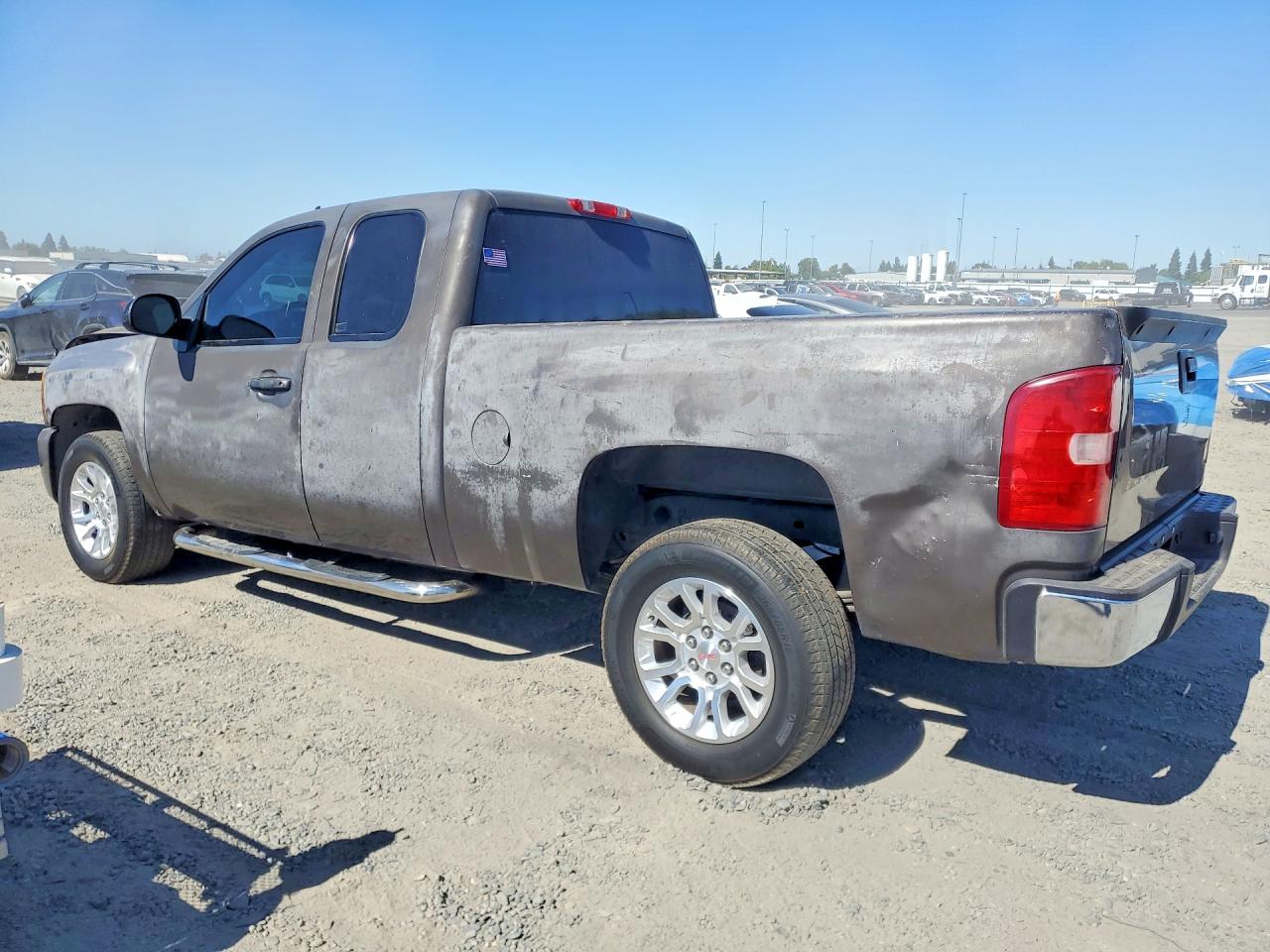 2007 Chevrolet Silverado C1500 Gray vin: 2GCEC19C571687457
