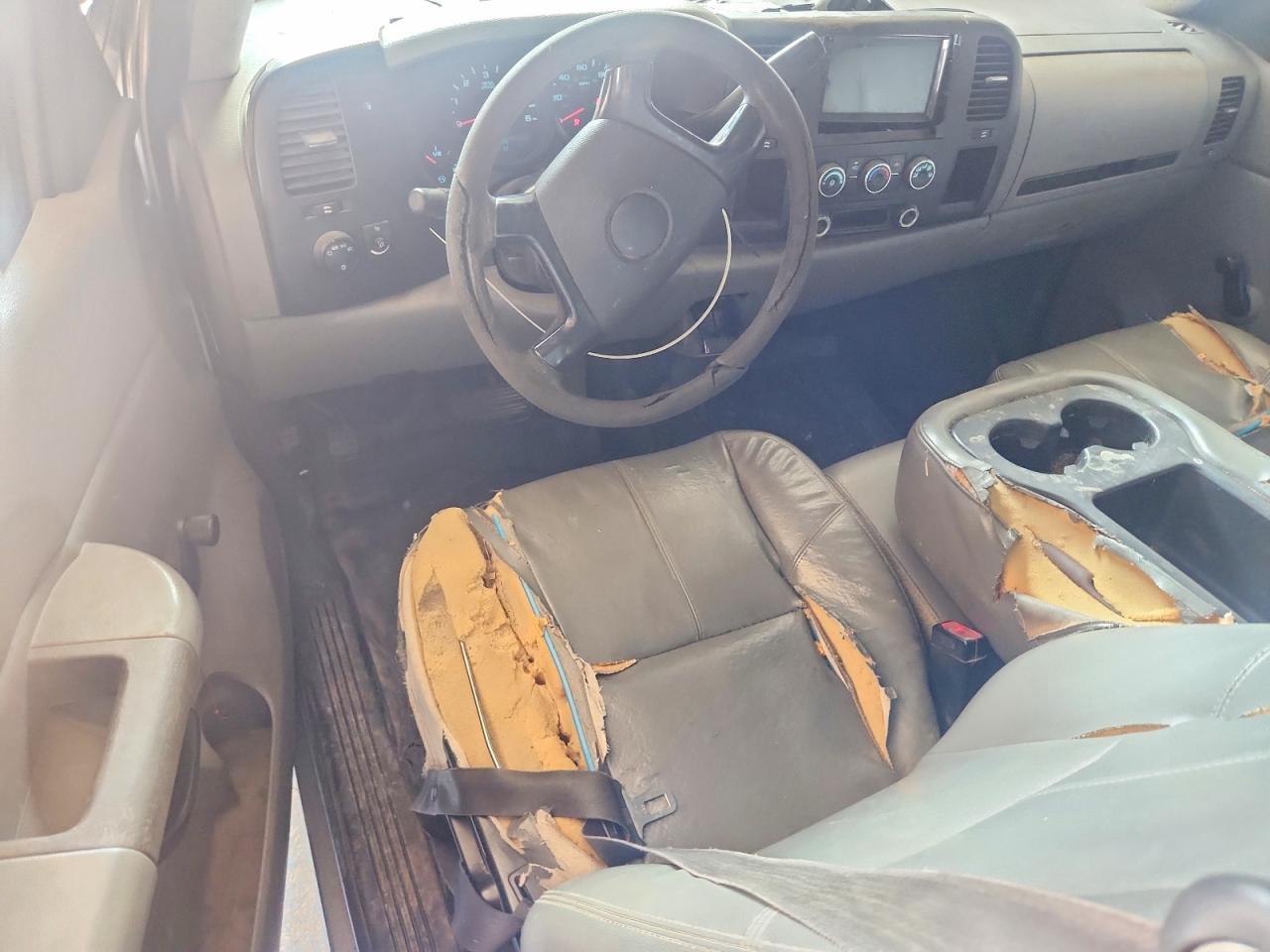 2007 Chevrolet Silverado C1500 Gray vin: 2GCEC19C671693350
