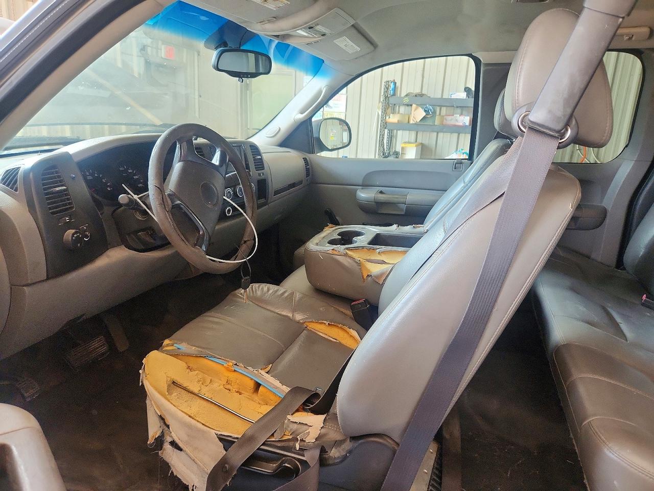 2007 Chevrolet Silverado C1500 Gray vin: 2GCEC19C671693350
