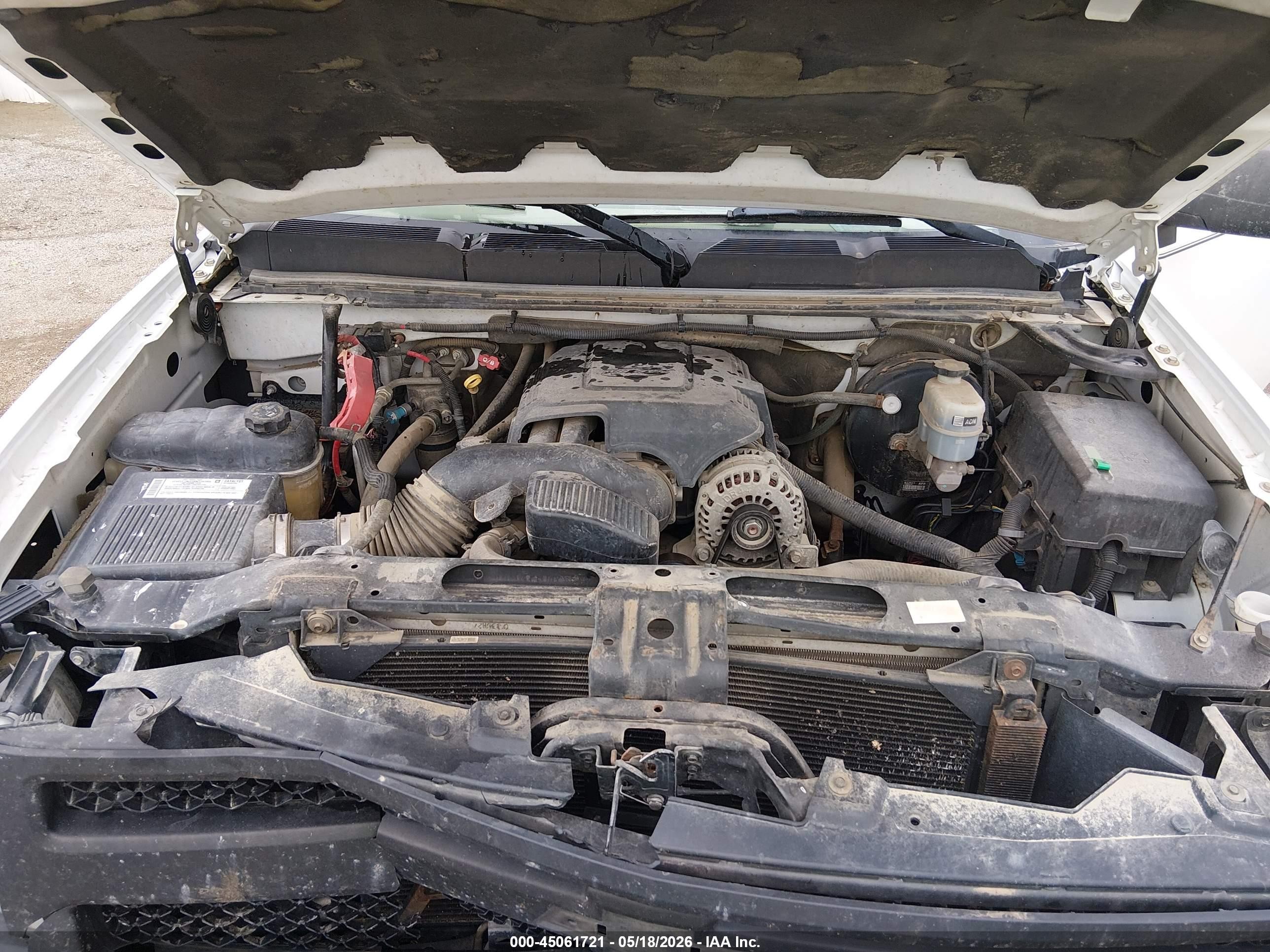 2008 Chevrolet Silverado 1500 Work Truck Белый vin: 2GCEC19C881315872