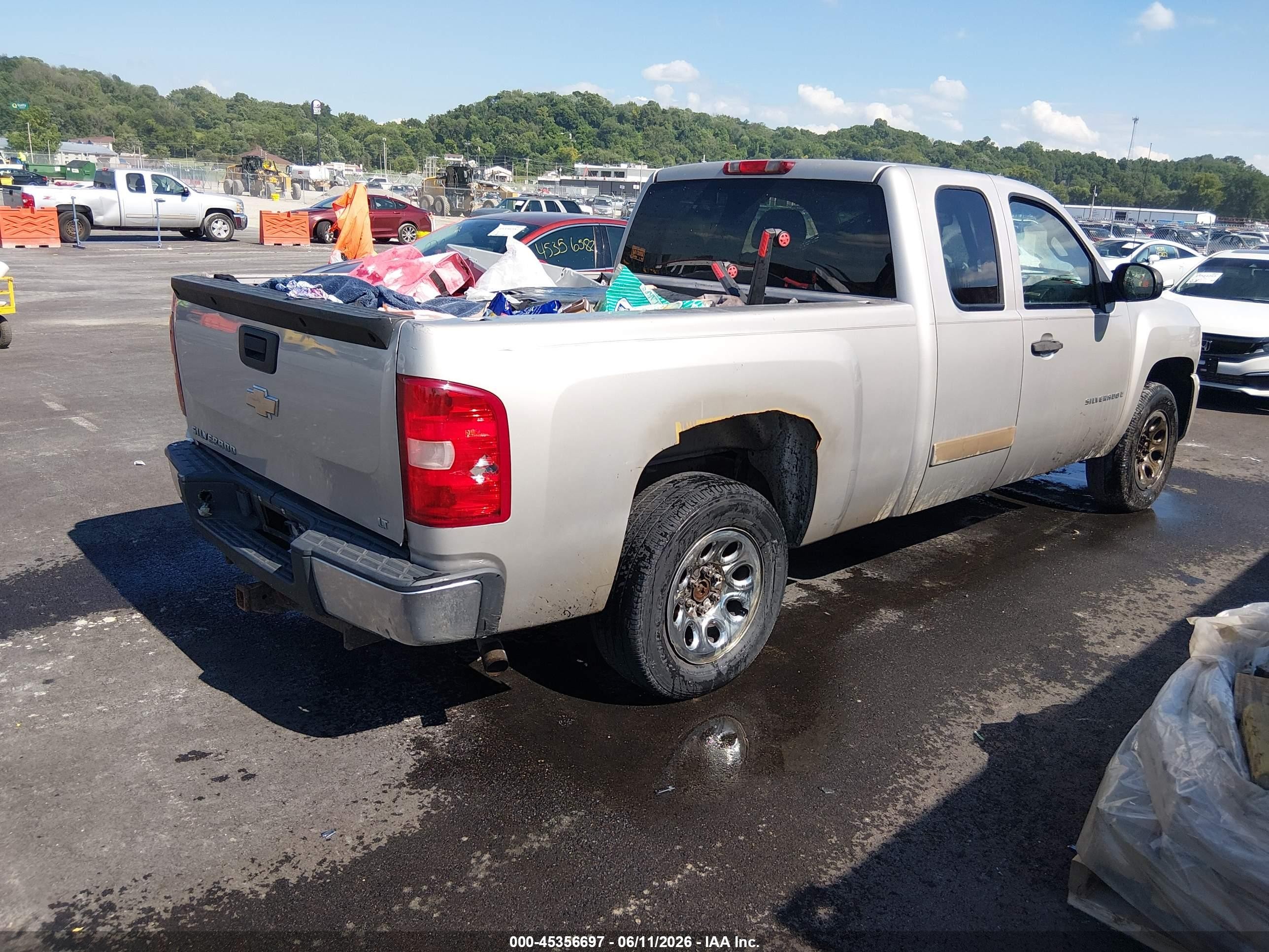 2008 Chevrolet Silverado 1500 Lt1 White vin: 2GCEC19C881325916