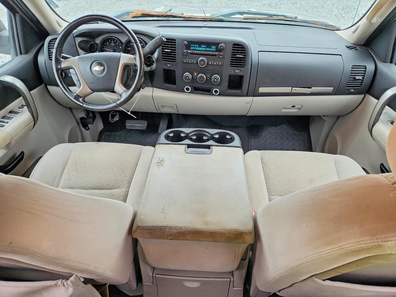2007 Chevrolet Silverado C1500 Silver vin: 2GCEC19C971620120