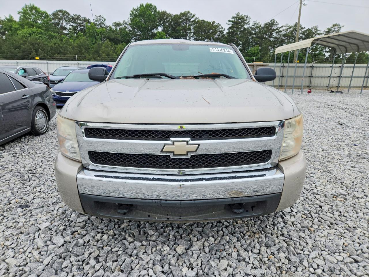 2007 Chevrolet Silverado C1500 Silver vin: 2GCEC19C971620120