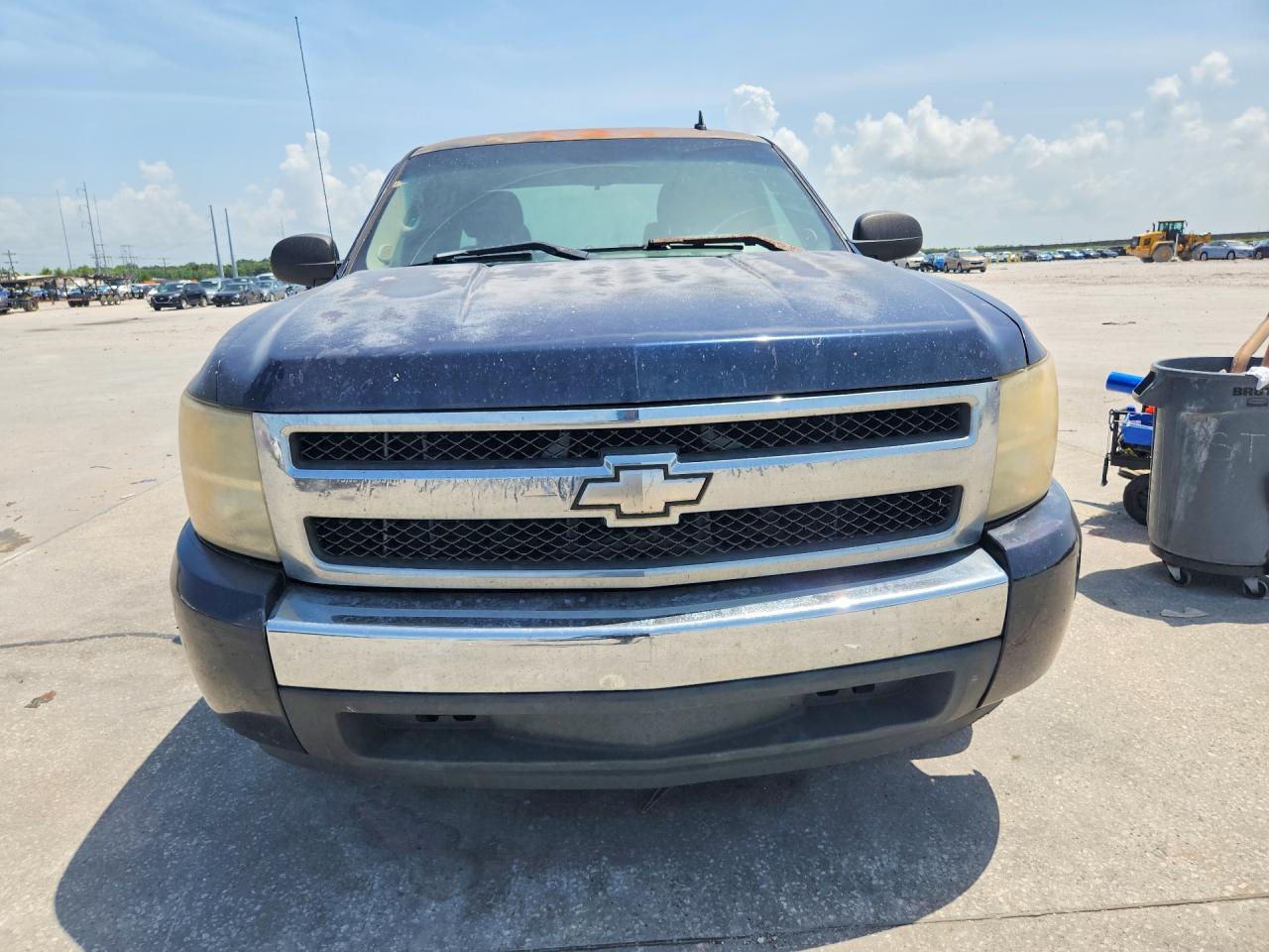 2007 Chevrolet Silverado C1500 Blue vin: 2GCEC19C971646555