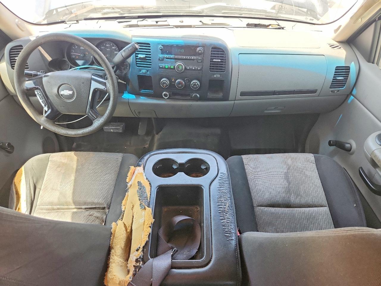2007 Chevrolet Silverado C1500 Blue vin: 2GCEC19C971646555