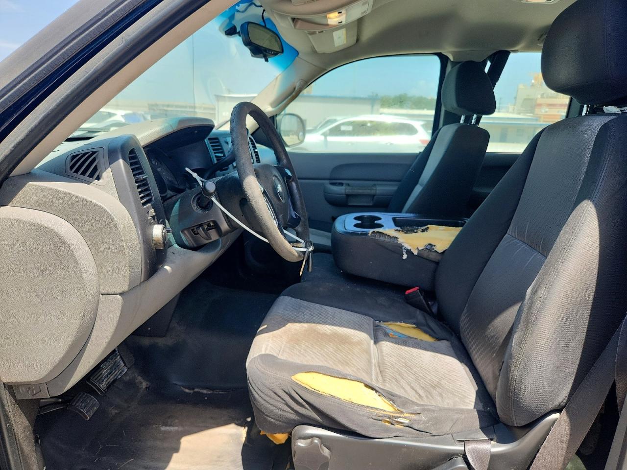 2007 Chevrolet Silverado C1500 Blue vin: 2GCEC19C971646555