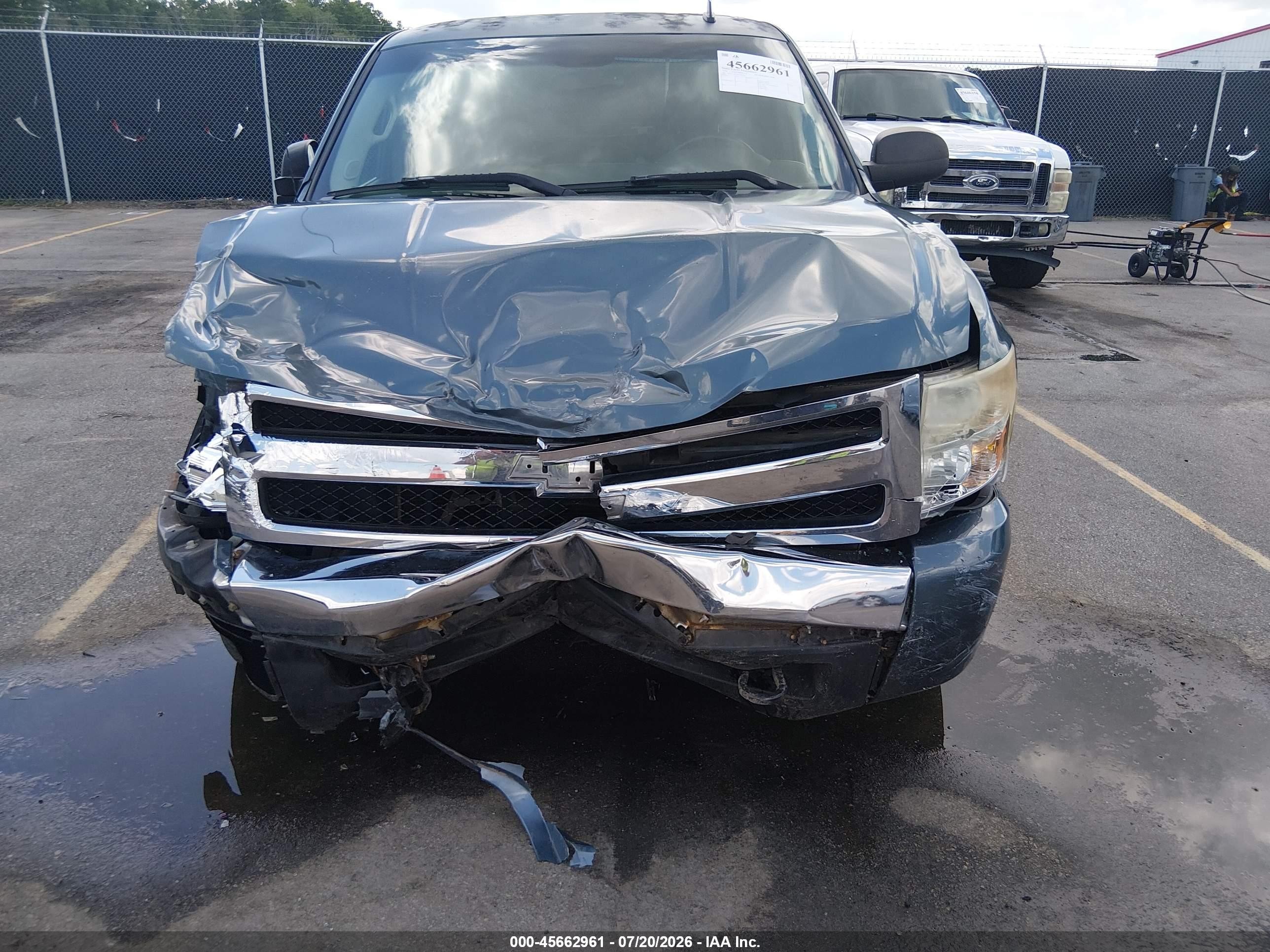2008 Chevrolet Silverado 1500 Lt1 Blue vin: 2GCEC19CX81249728