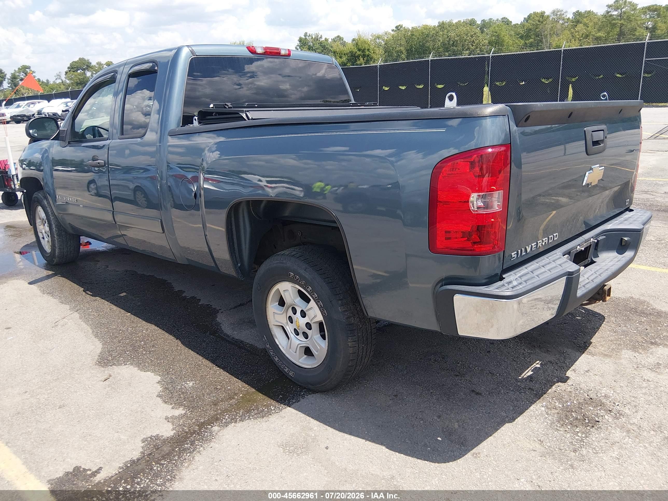 2008 Chevrolet Silverado 1500 Lt1 Blue vin: 2GCEC19CX81249728