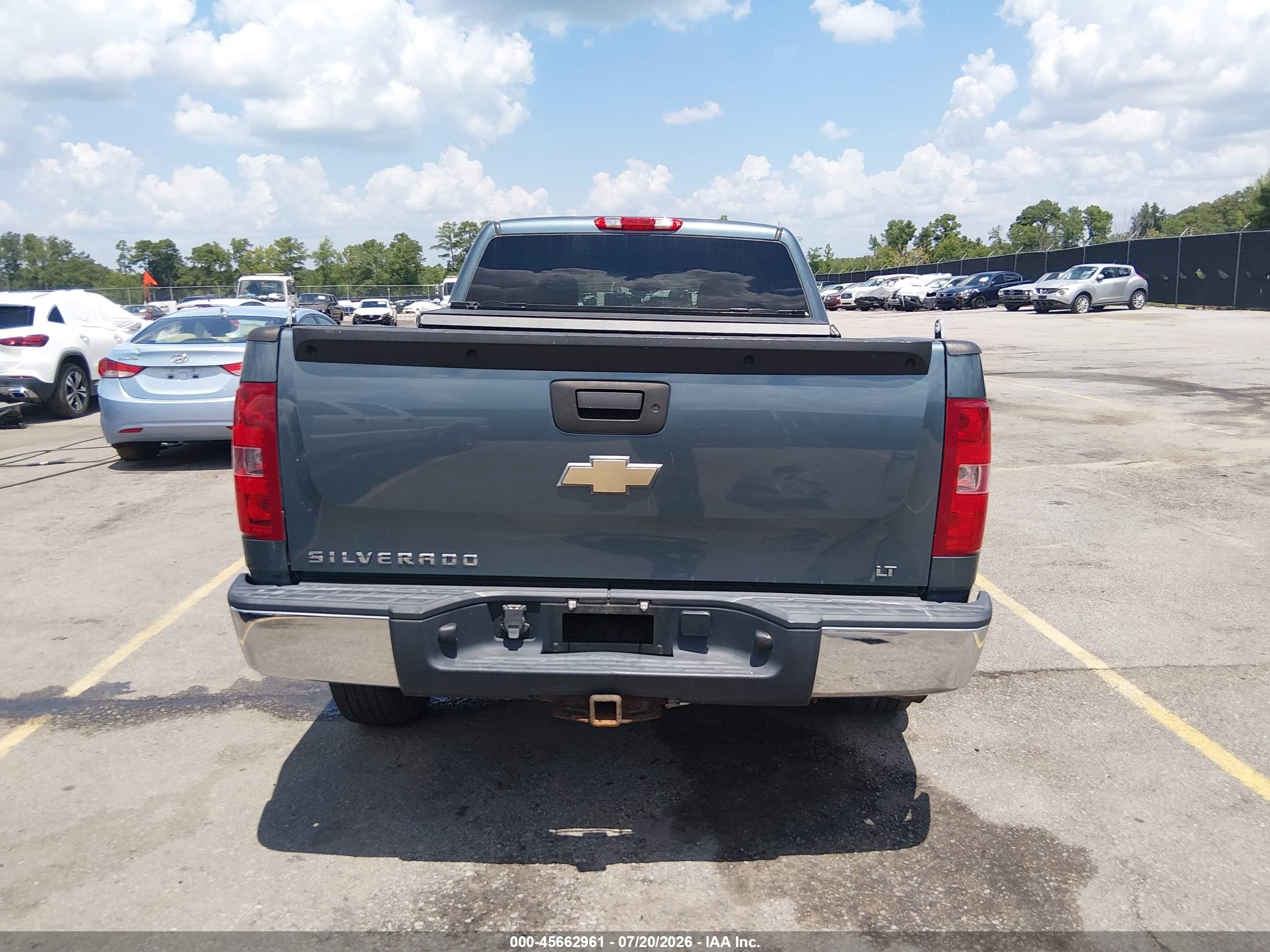 2008 Chevrolet Silverado 1500 Lt1 Blue vin: 2GCEC19CX81249728