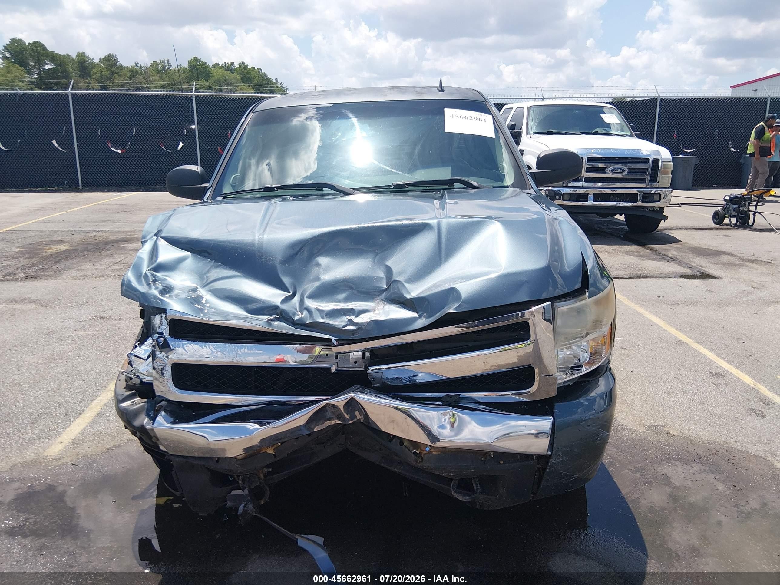 2008 Chevrolet Silverado 1500 Lt1 Blue vin: 2GCEC19CX81249728