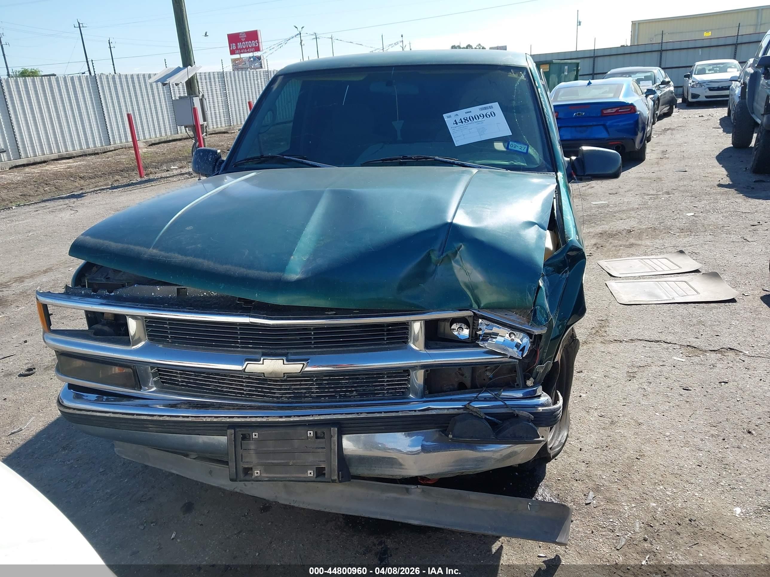 1995 Chevrolet Gmt-400 C1500 Green vin: 2GCEC19H5S1293929