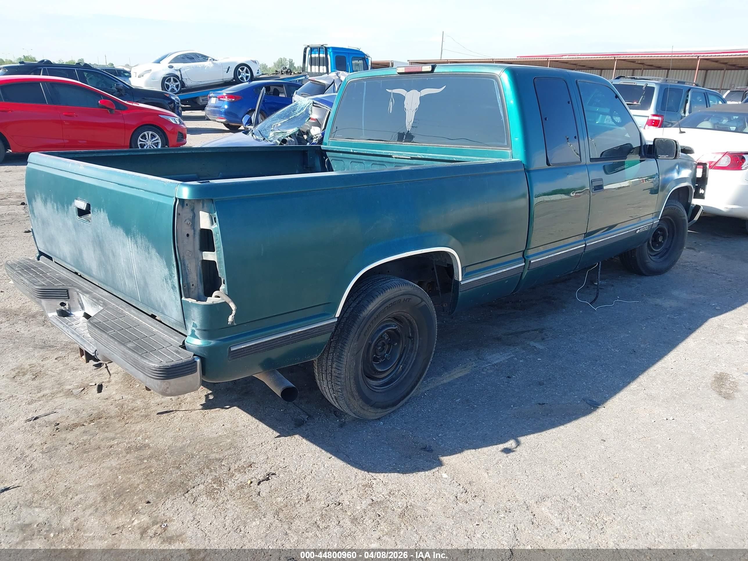 1995 Chevrolet Gmt-400 C1500 Green vin: 2GCEC19H5S1293929
