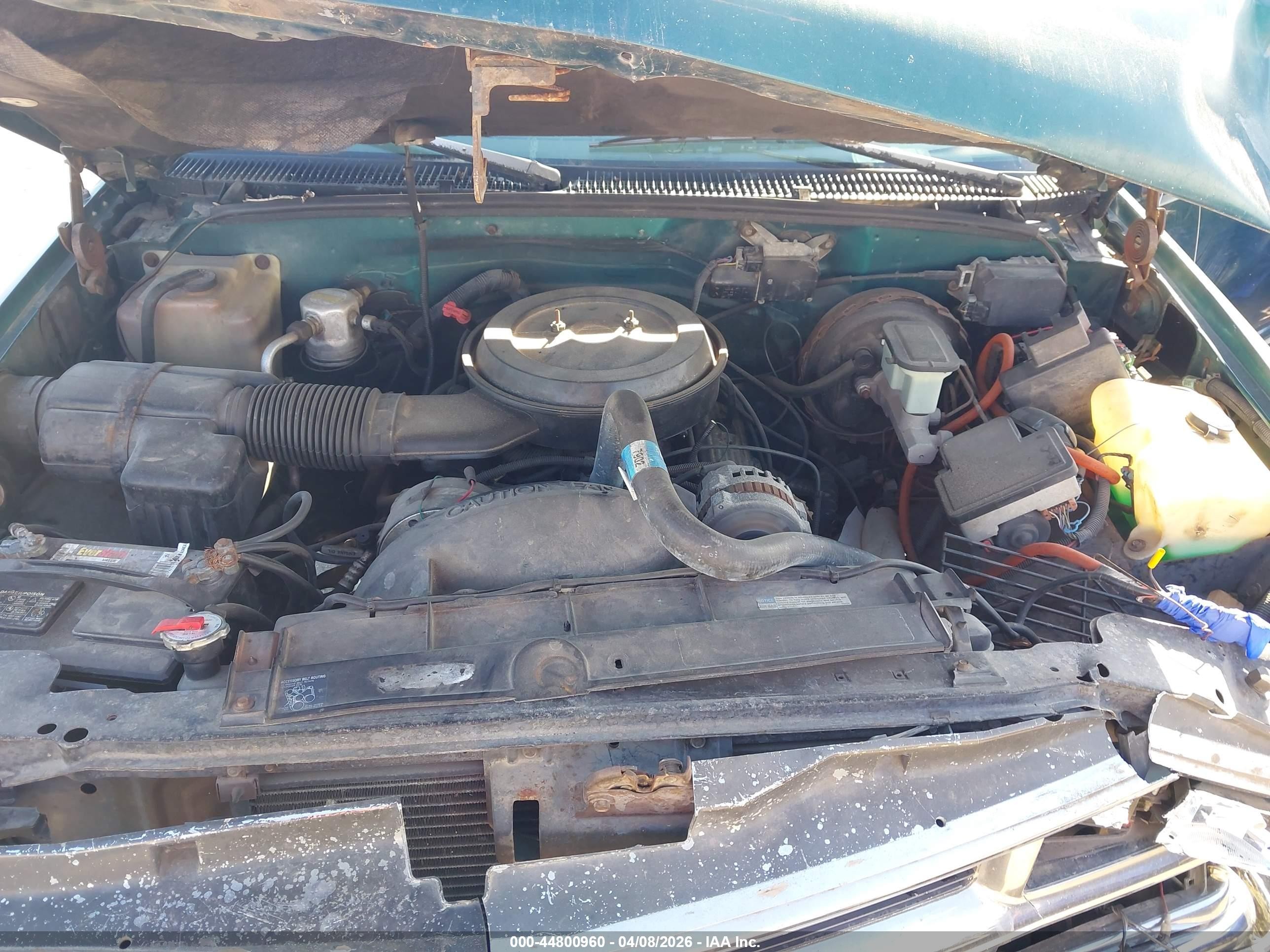 1995 Chevrolet Gmt-400 C1500 Green vin: 2GCEC19H5S1293929