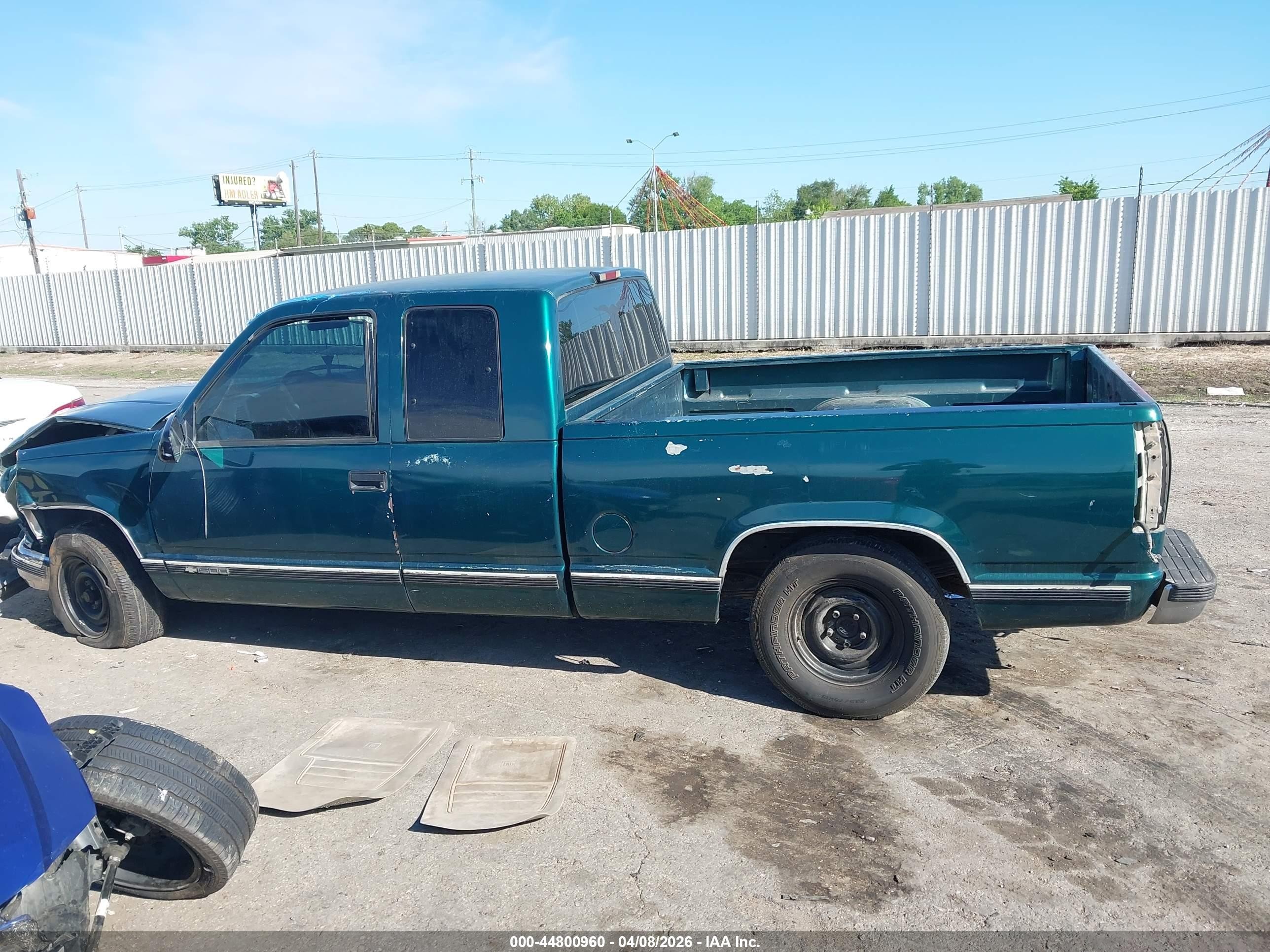 1995 Chevrolet Gmt-400 C1500 Green vin: 2GCEC19H5S1293929