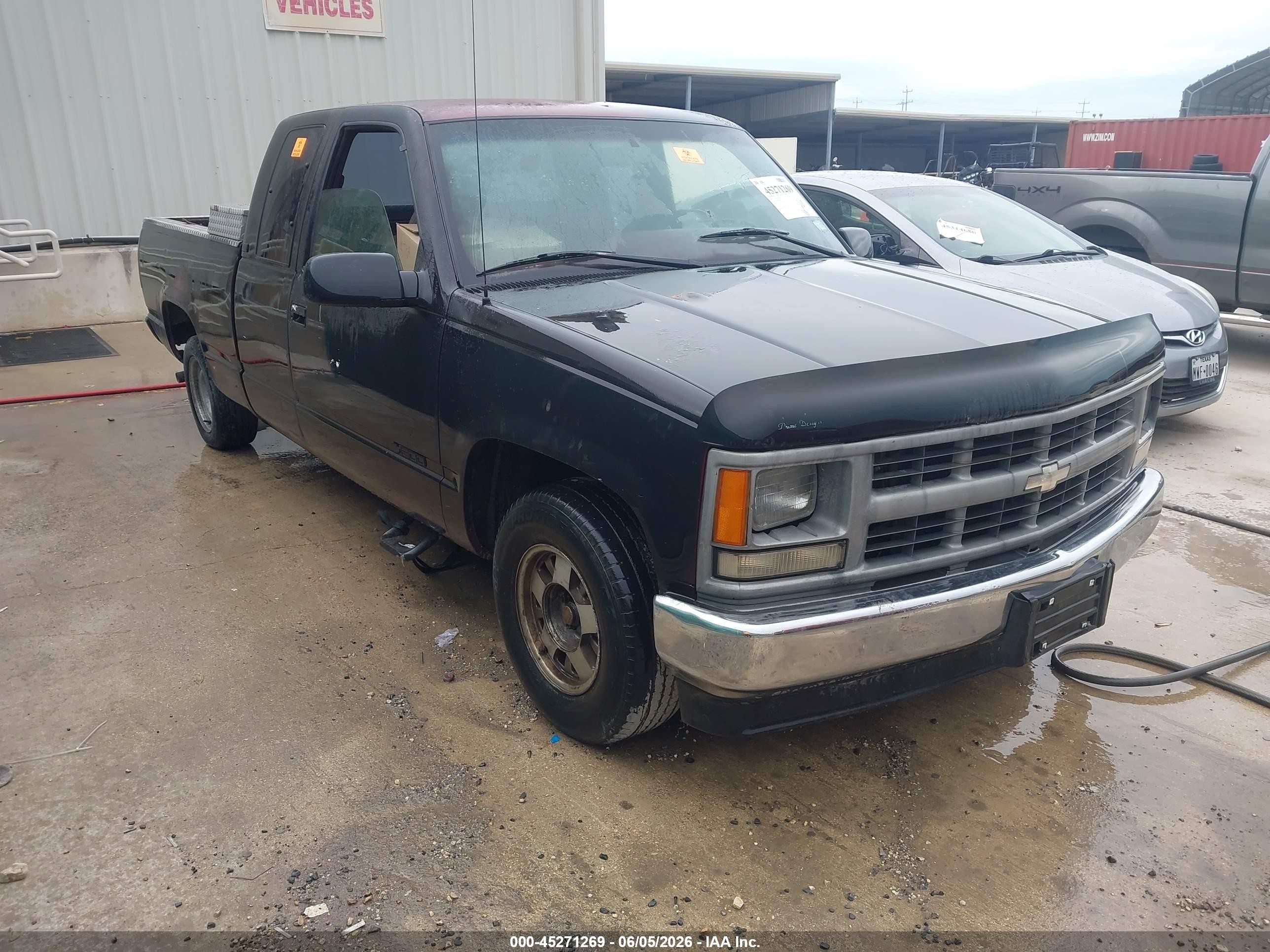 1995 Chevrolet Gmt-400 C1500 Black vin: 2GCEC19H7S1236132
