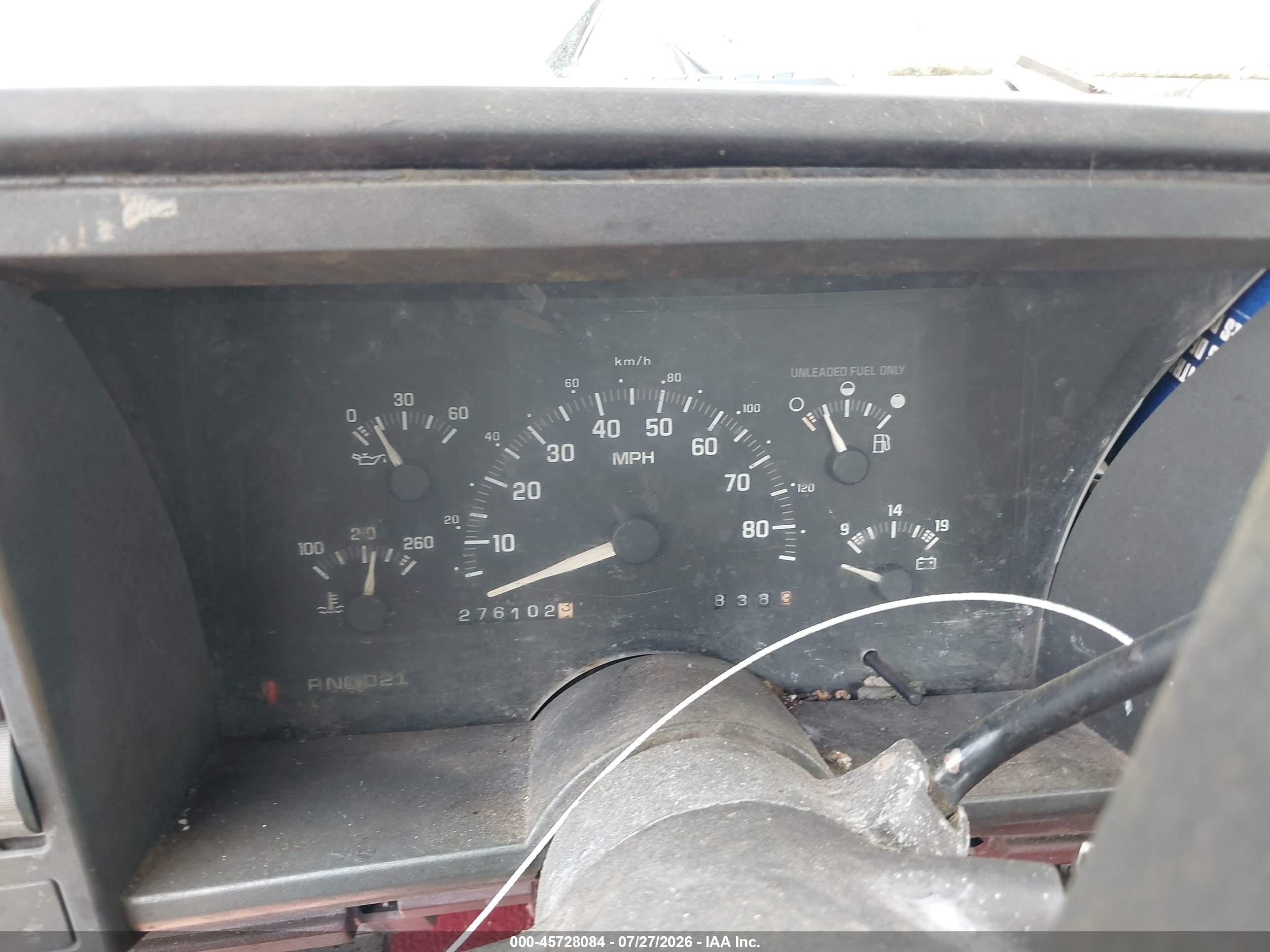 1992 Chevrolet Gmt-400 C1500 Серый vin: 2GCEC19H8N1201569