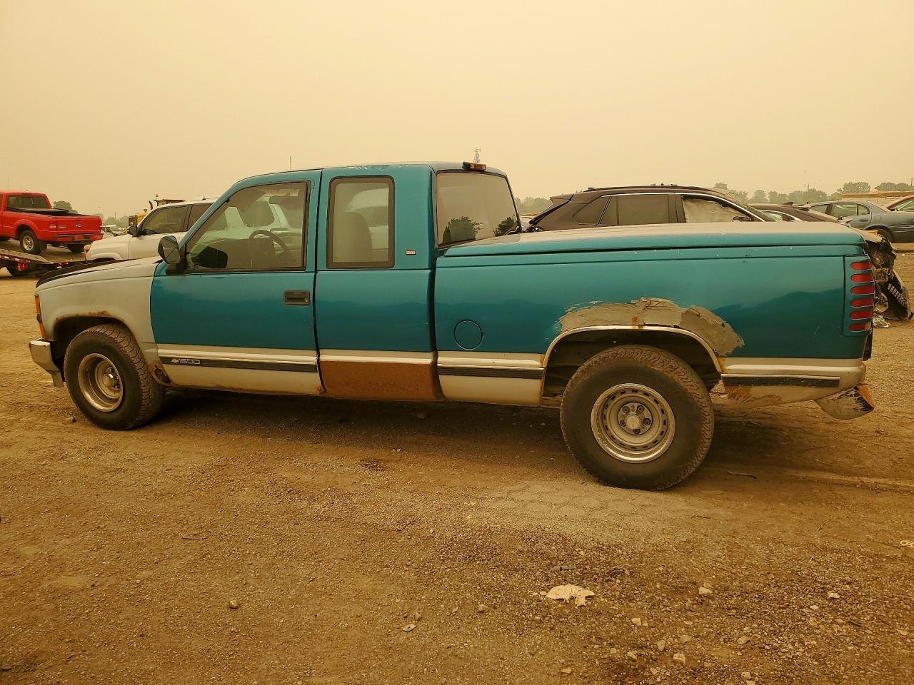 1994 Chevrolet Gmt-400 C1500 Teal vin: 2GCEC19H8R1272549