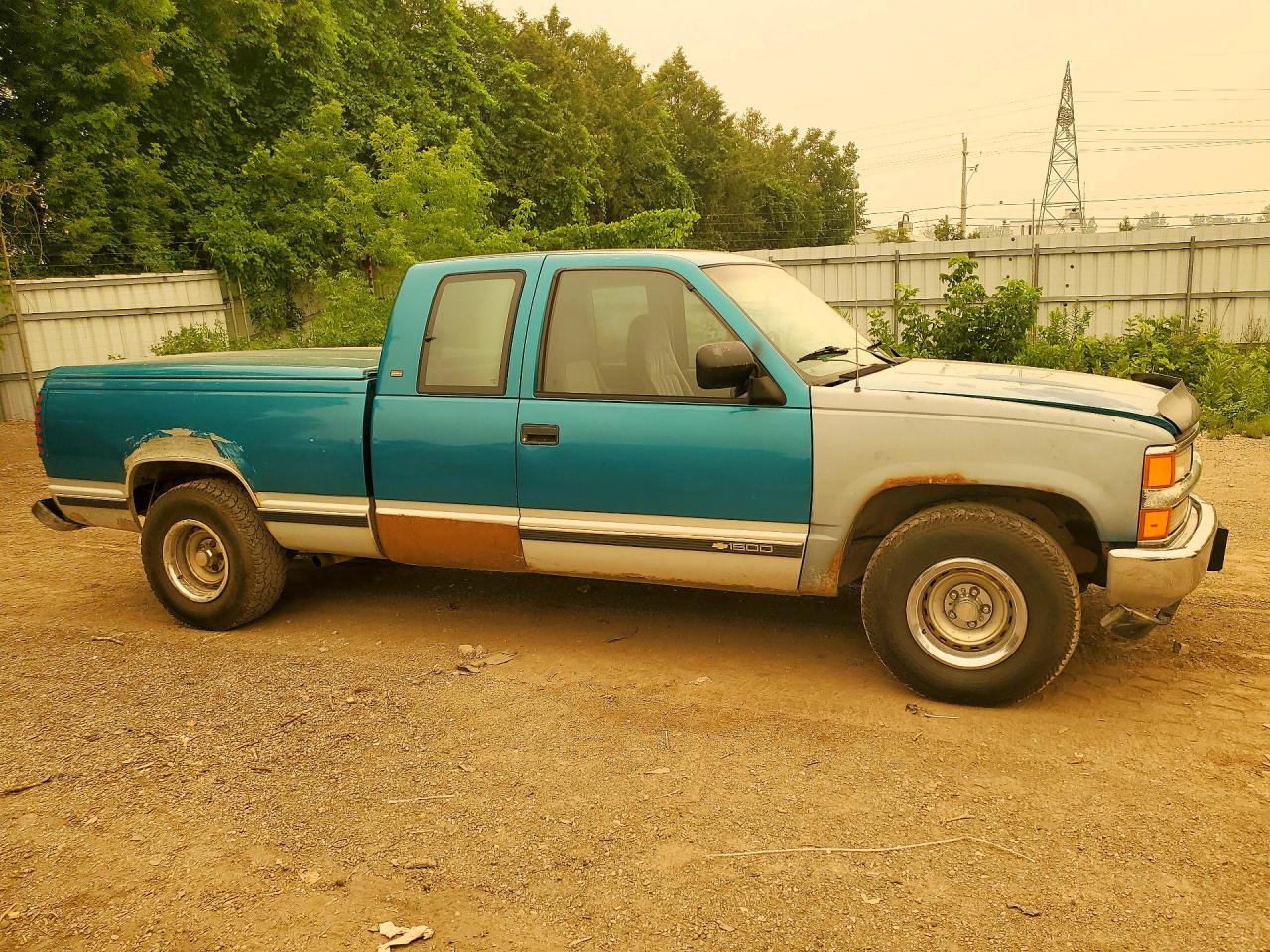 1994 Chevrolet Gmt-400 C1500 Teal vin: 2GCEC19H8R1272549