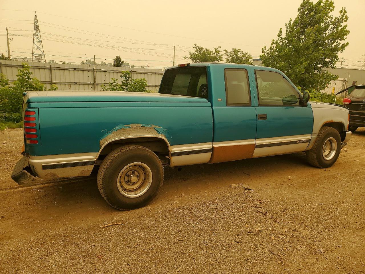 1994 Chevrolet Gmt-400 C1500 Teal vin: 2GCEC19H8R1272549
