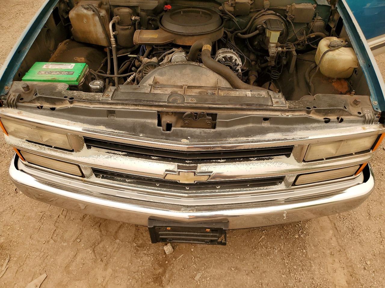 1994 Chevrolet Gmt-400 C1500 Teal vin: 2GCEC19H8R1272549