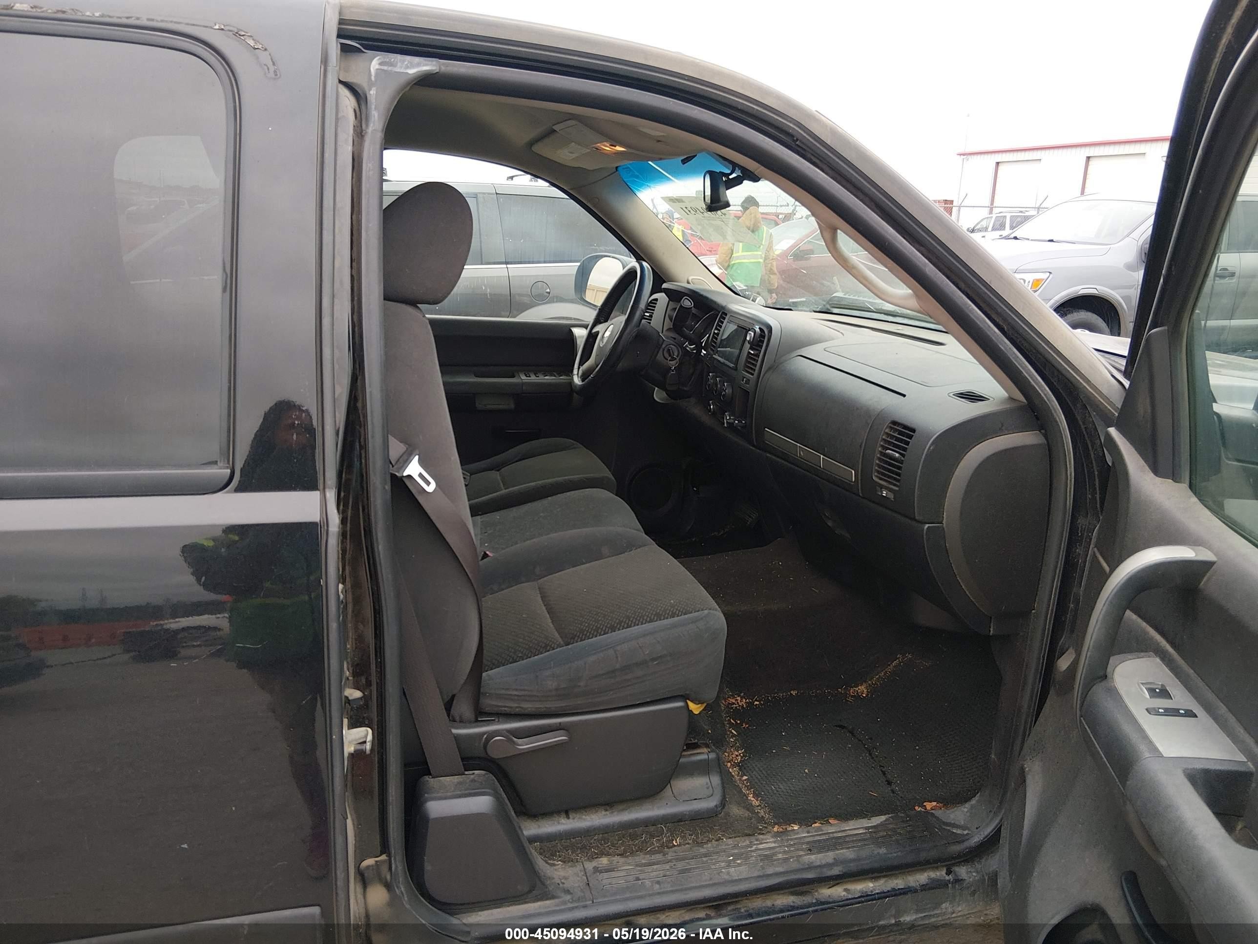 2007 Chevrolet Silverado 1500 Lt1 Black vin: 2GCEC19J071580010