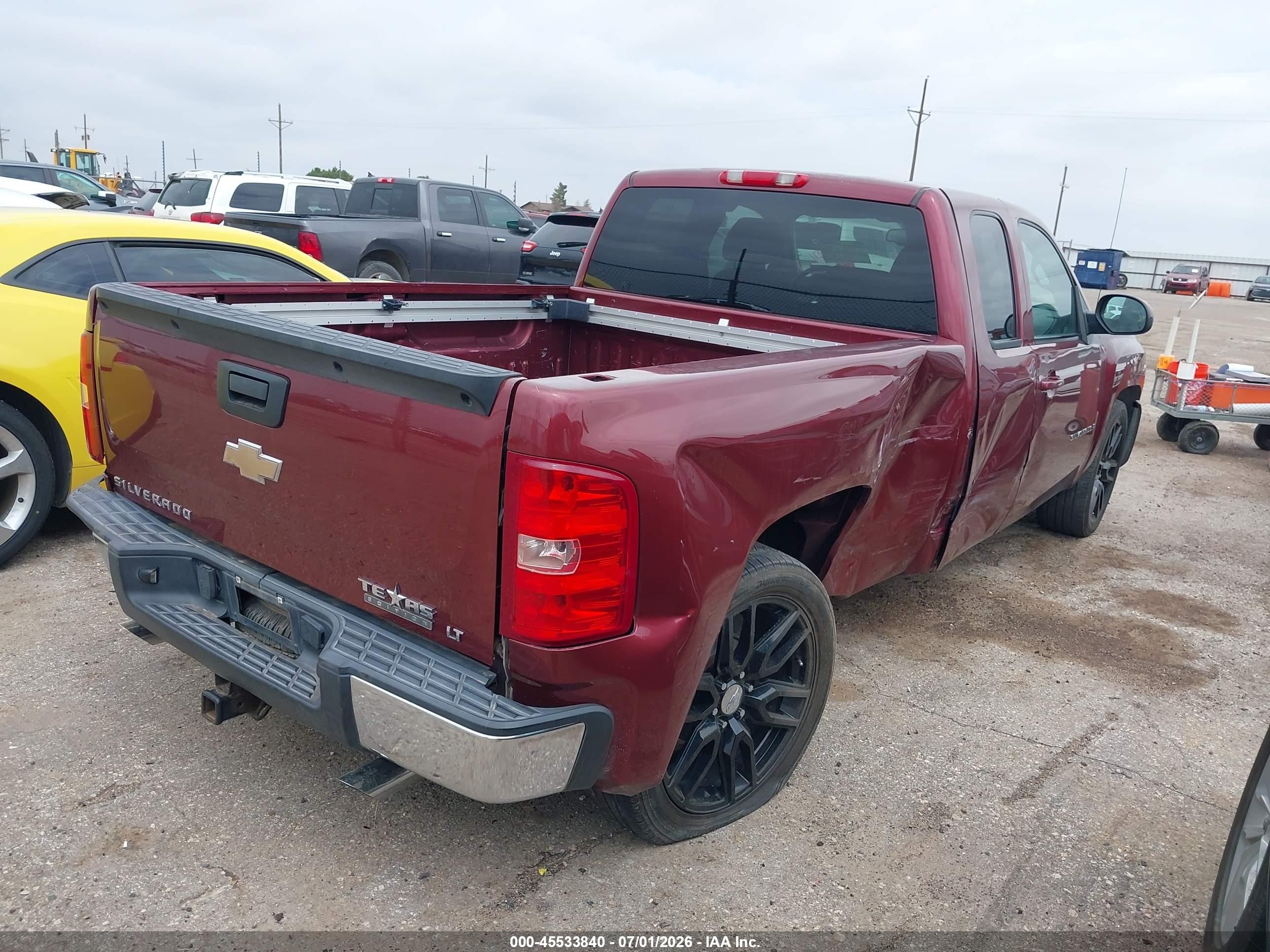 2008 Chevrolet Silverado 1500 Lt1 Maroon vin: 2GCEC19J181250748