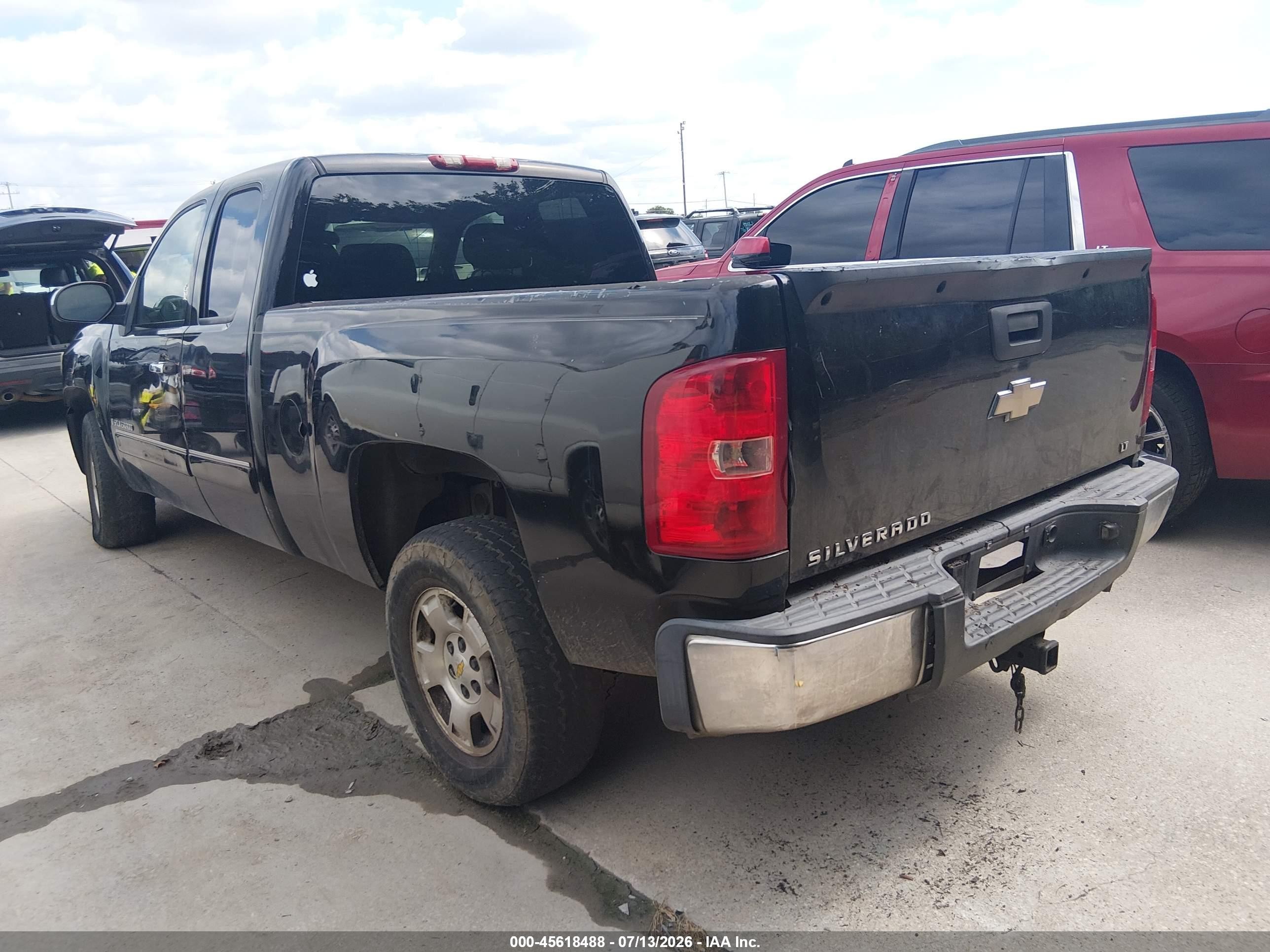 2008 Chevrolet Silverado 1500 Lt1 Black vin: 2GCEC19J181282938