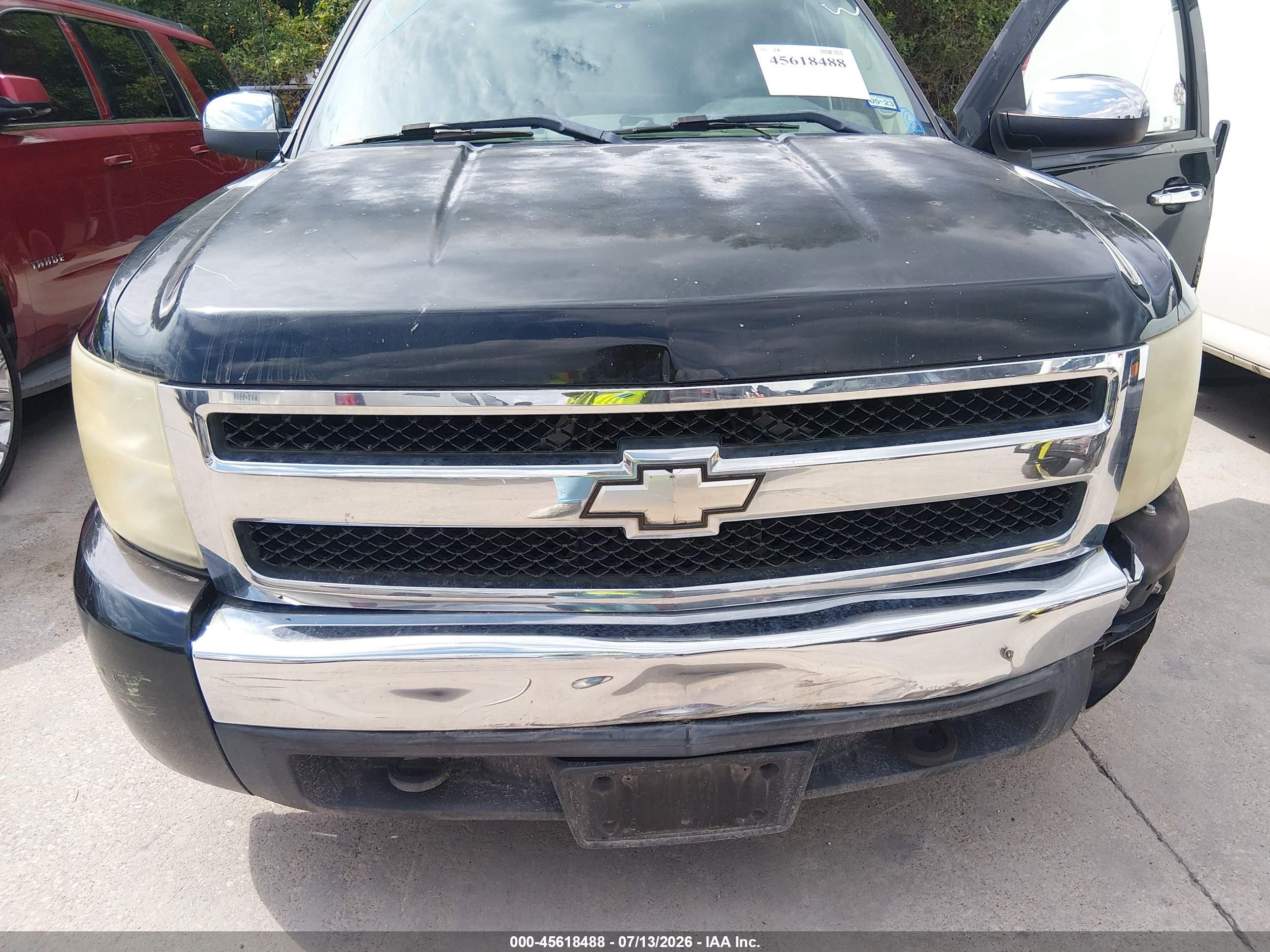 2008 Chevrolet Silverado 1500 Lt1 Black vin: 2GCEC19J181282938