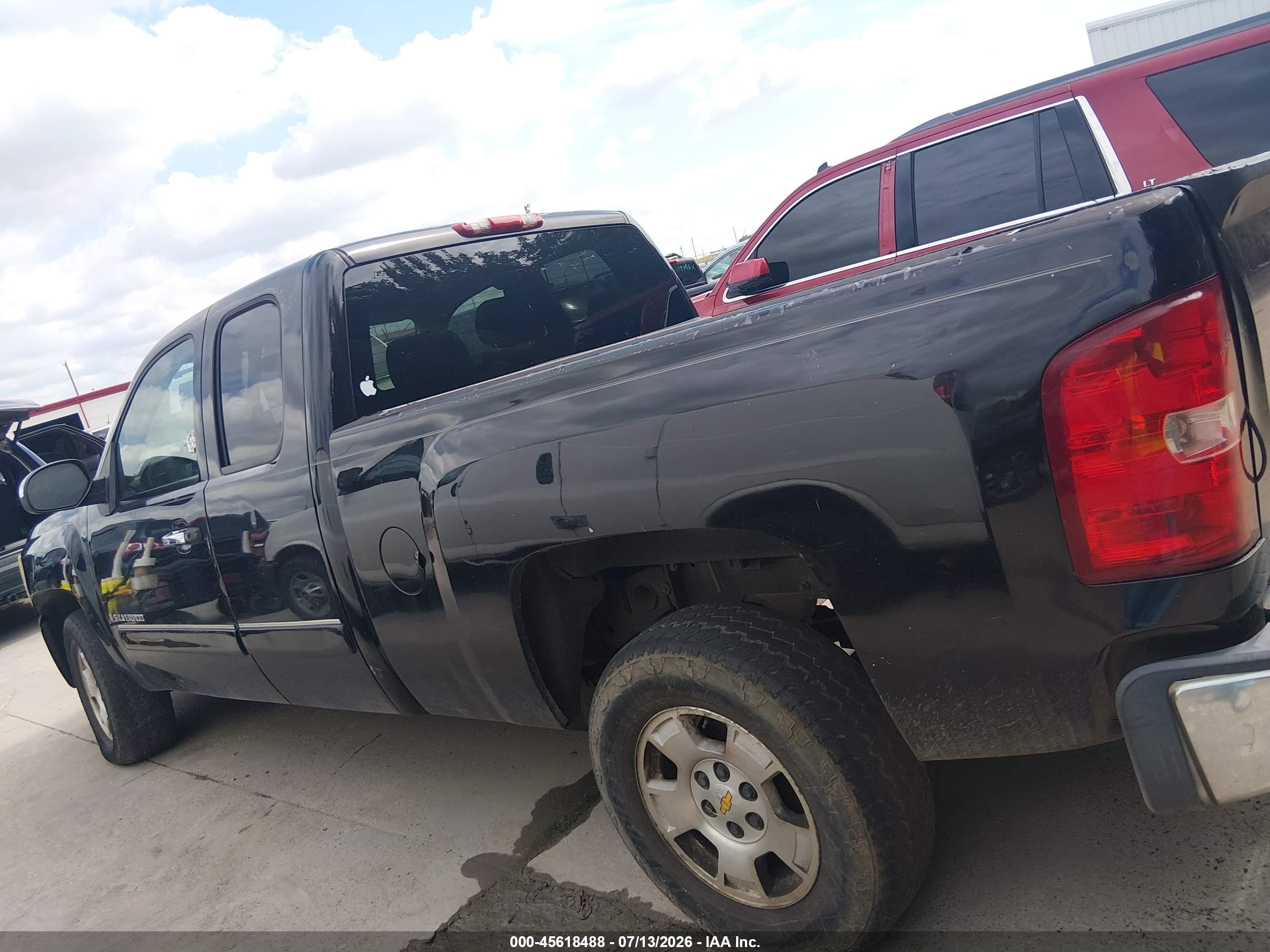 2008 Chevrolet Silverado 1500 Lt1 Black vin: 2GCEC19J181282938