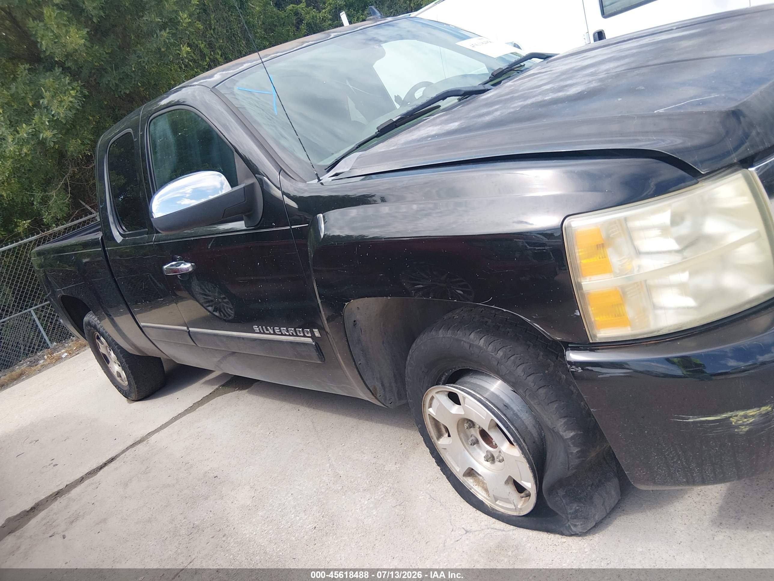 2008 Chevrolet Silverado 1500 Lt1 Black vin: 2GCEC19J181282938