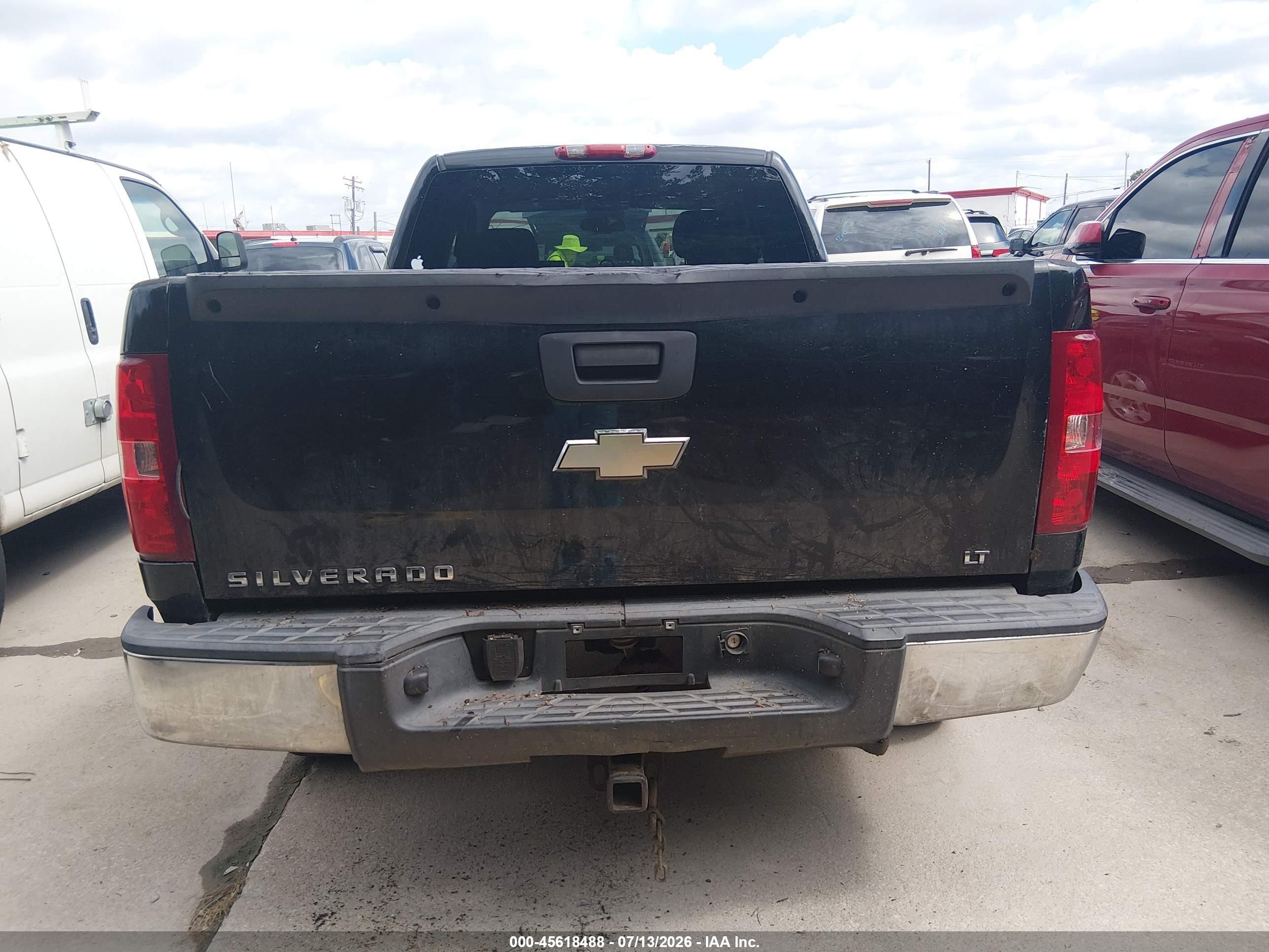 2008 Chevrolet Silverado 1500 Lt1 Black vin: 2GCEC19J181282938