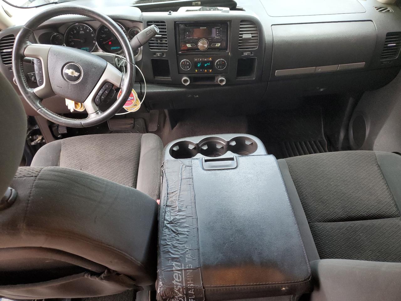 2007 Chevrolet Silverado C1500 Blue vin: 2GCEC19J271591557