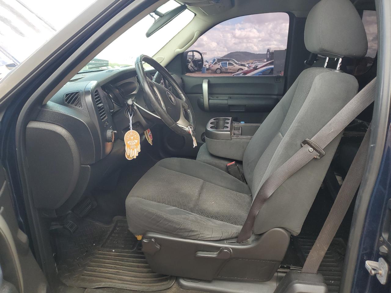 2007 Chevrolet Silverado C1500 Blue vin: 2GCEC19J271591557
