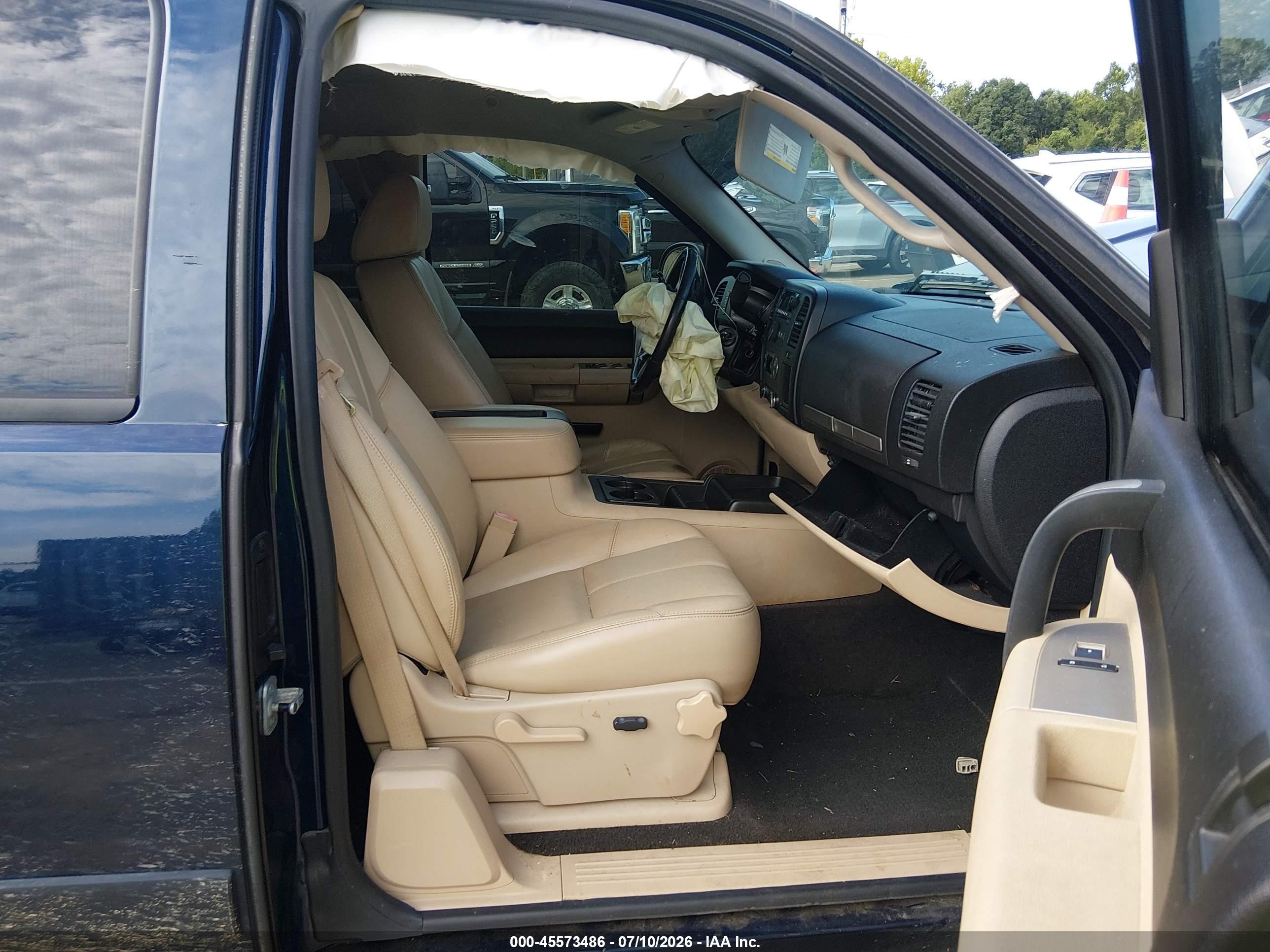 2007 Chevrolet Silverado 1500 Lt2 Black vin: 2GCEC19J271652597