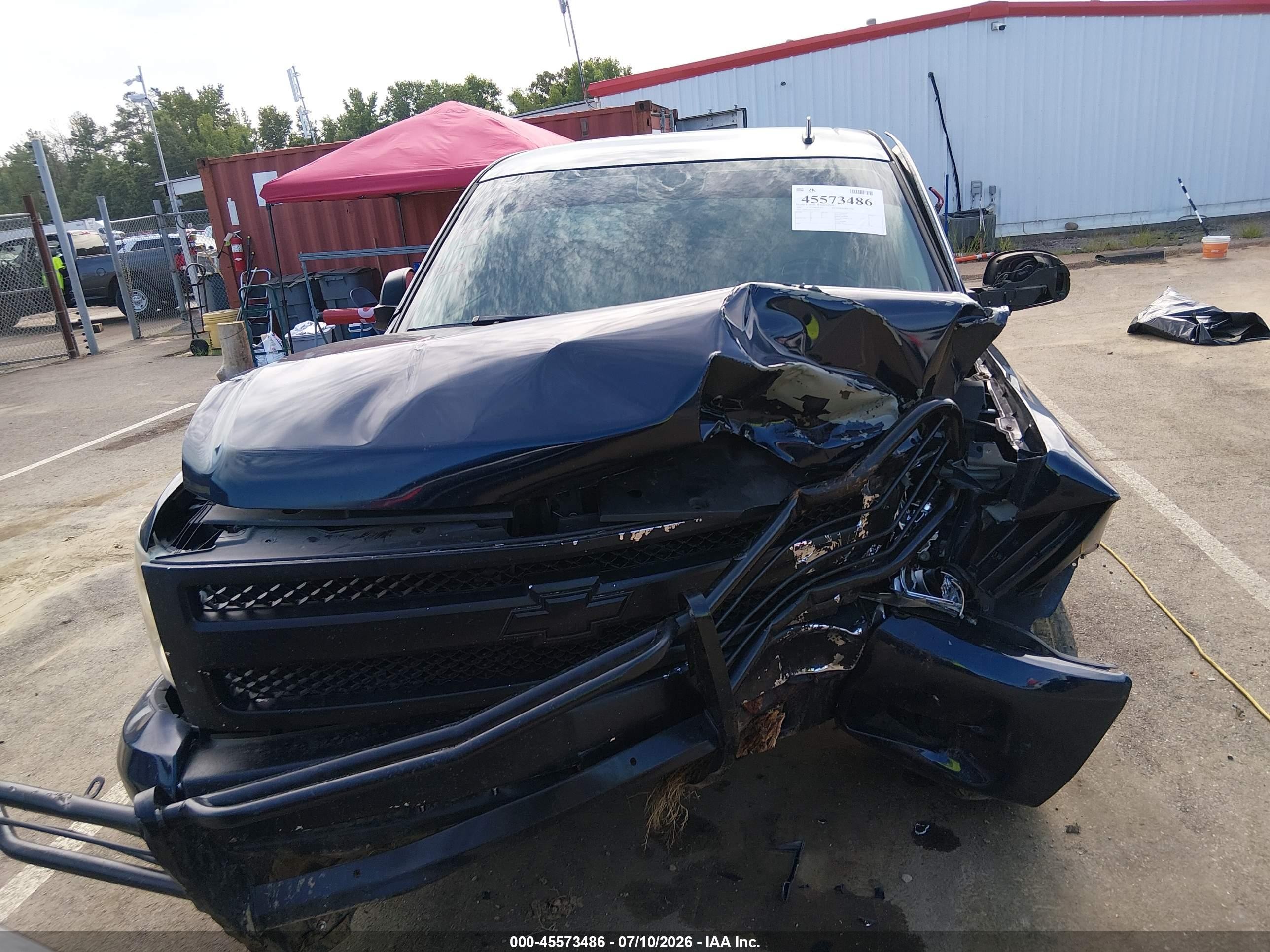 2007 Chevrolet Silverado 1500 Lt2 Black vin: 2GCEC19J271652597
