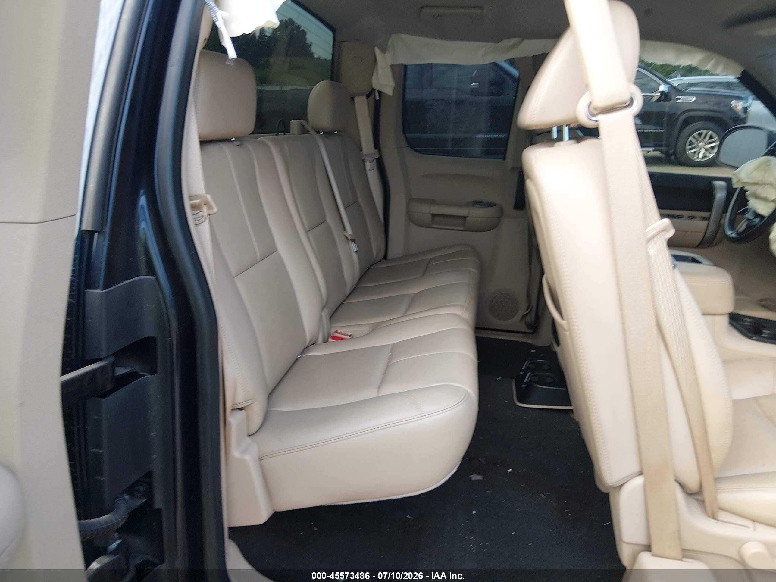 2007 Chevrolet Silverado 1500 Lt2 Black vin: 2GCEC19J271652597