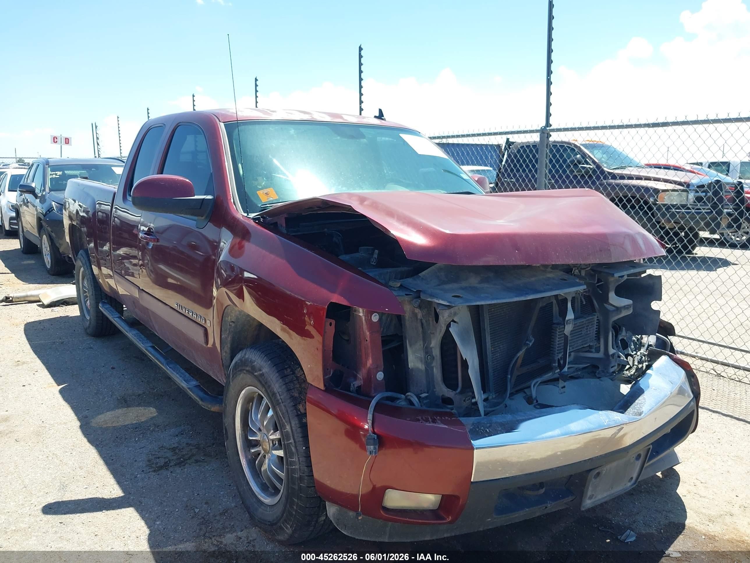2008 Chevrolet Silverado 1500 Lt1 Maroon vin: 2GCEC19J381322484