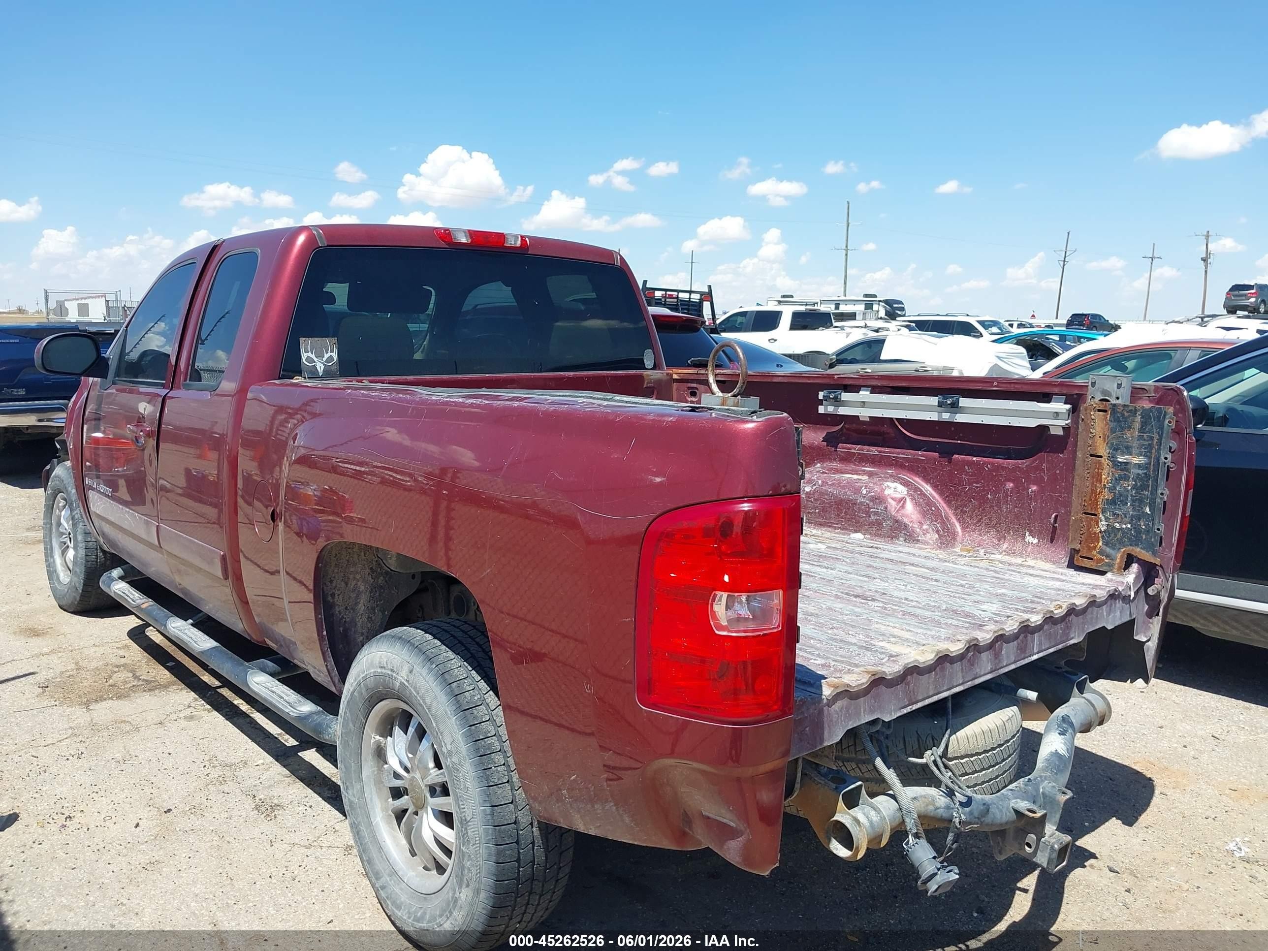 2008 Chevrolet Silverado 1500 Lt1 Maroon vin: 2GCEC19J381322484