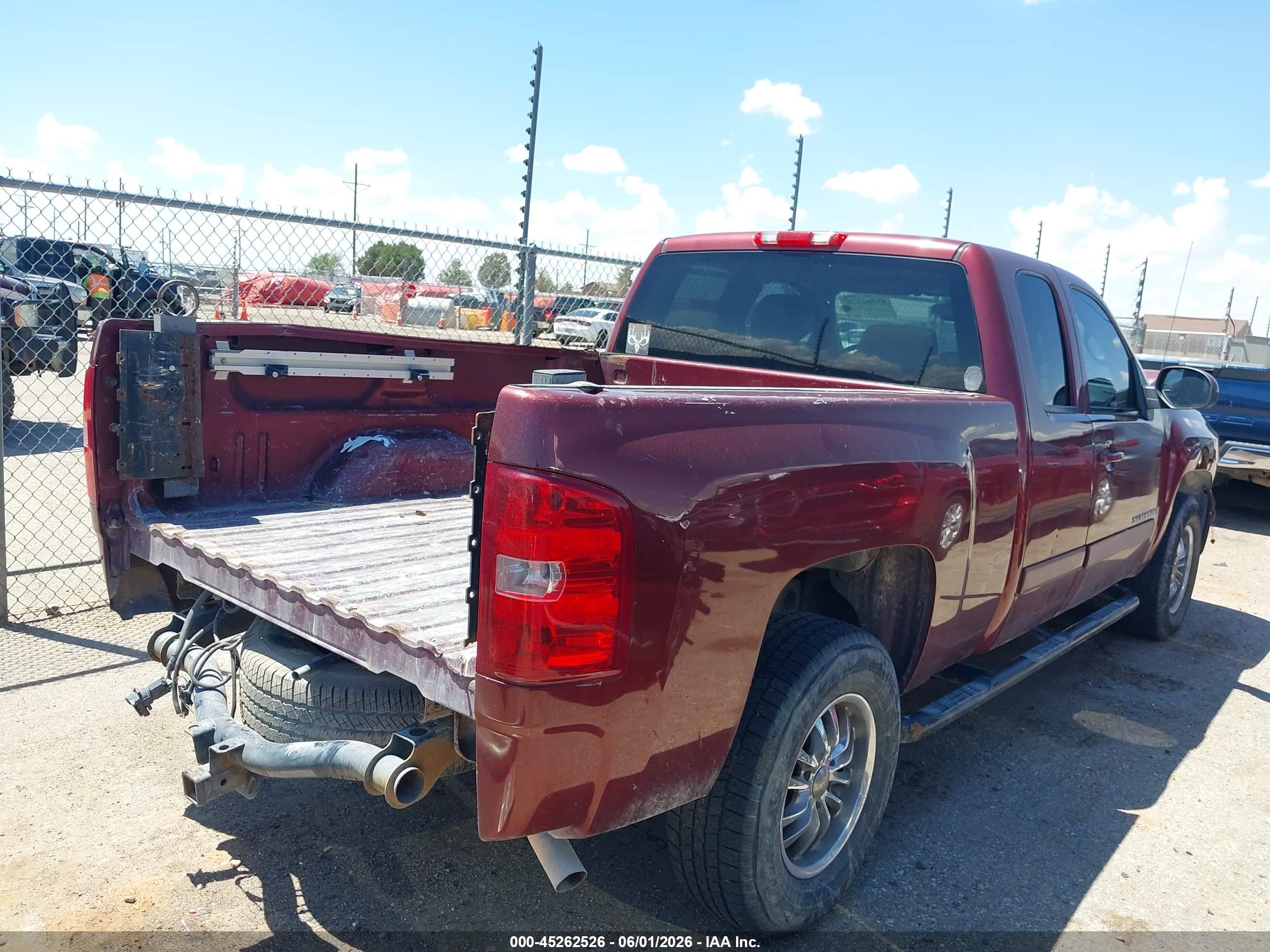 2008 Chevrolet Silverado 1500 Lt1 Maroon vin: 2GCEC19J381322484