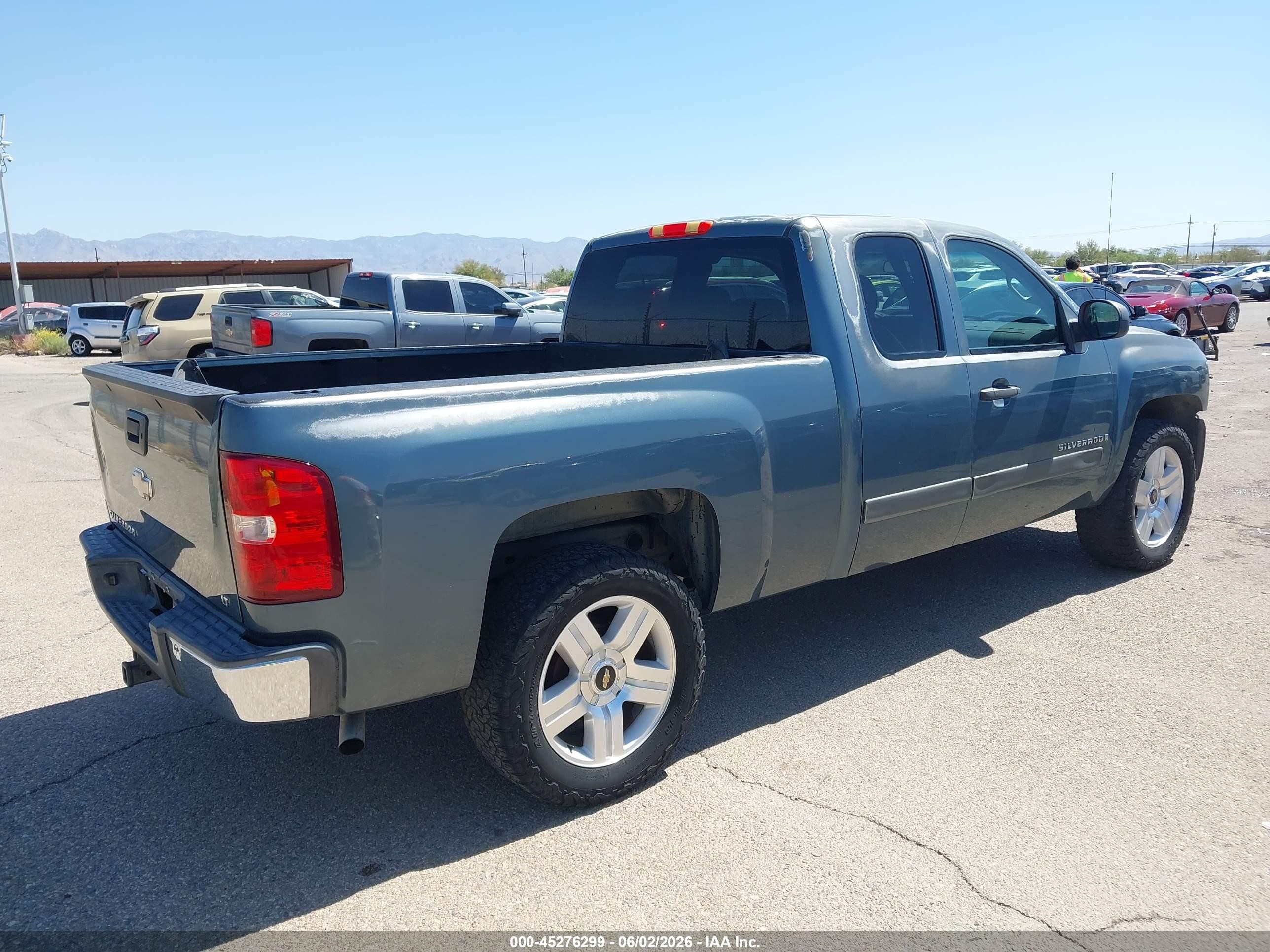 2008 Chevrolet Silverado 1500 Lt2 Turquoise vin: 2GCEC19J581199562