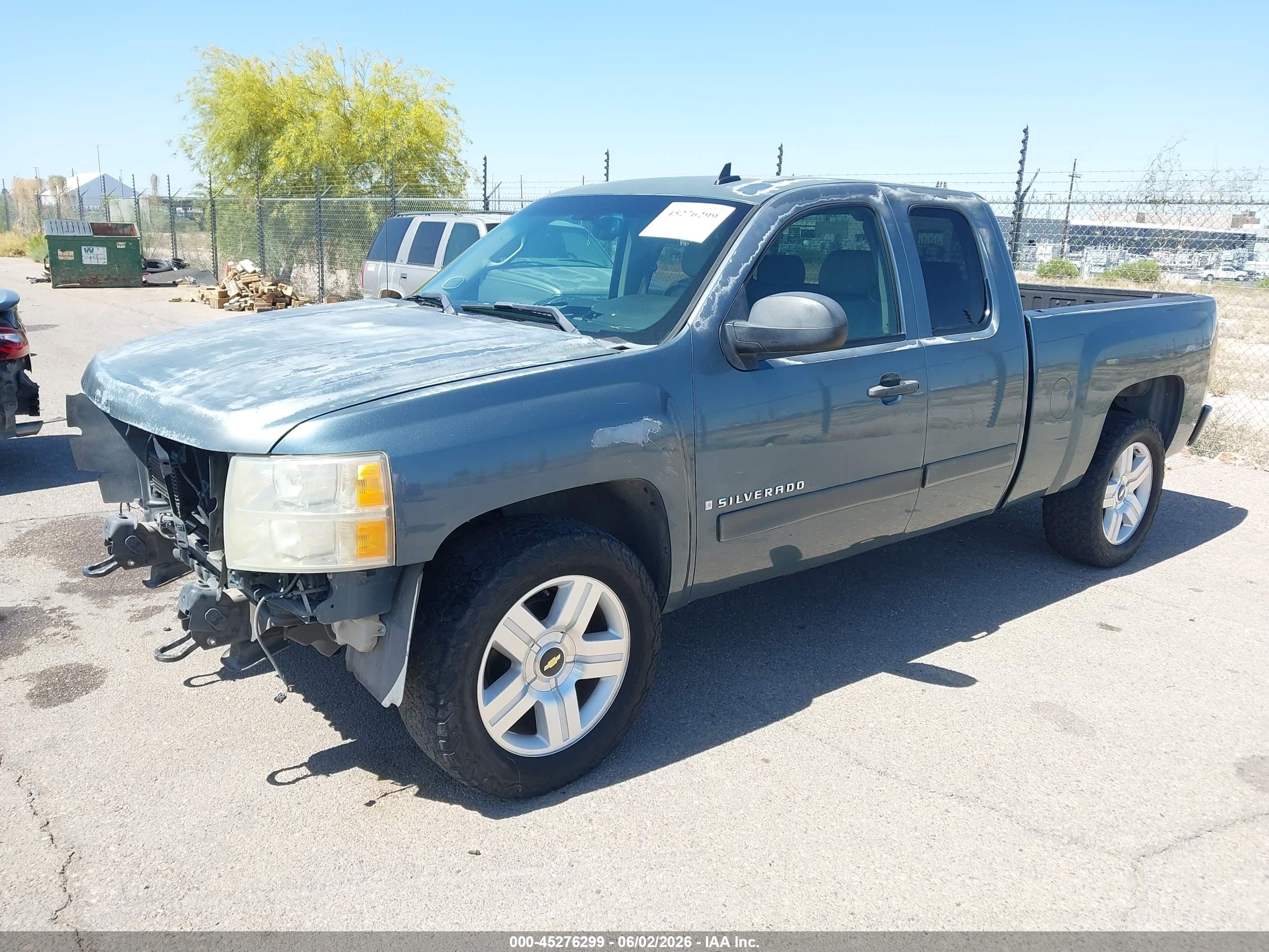 2008 Chevrolet Silverado 1500 Lt2 Turquoise vin: 2GCEC19J581199562