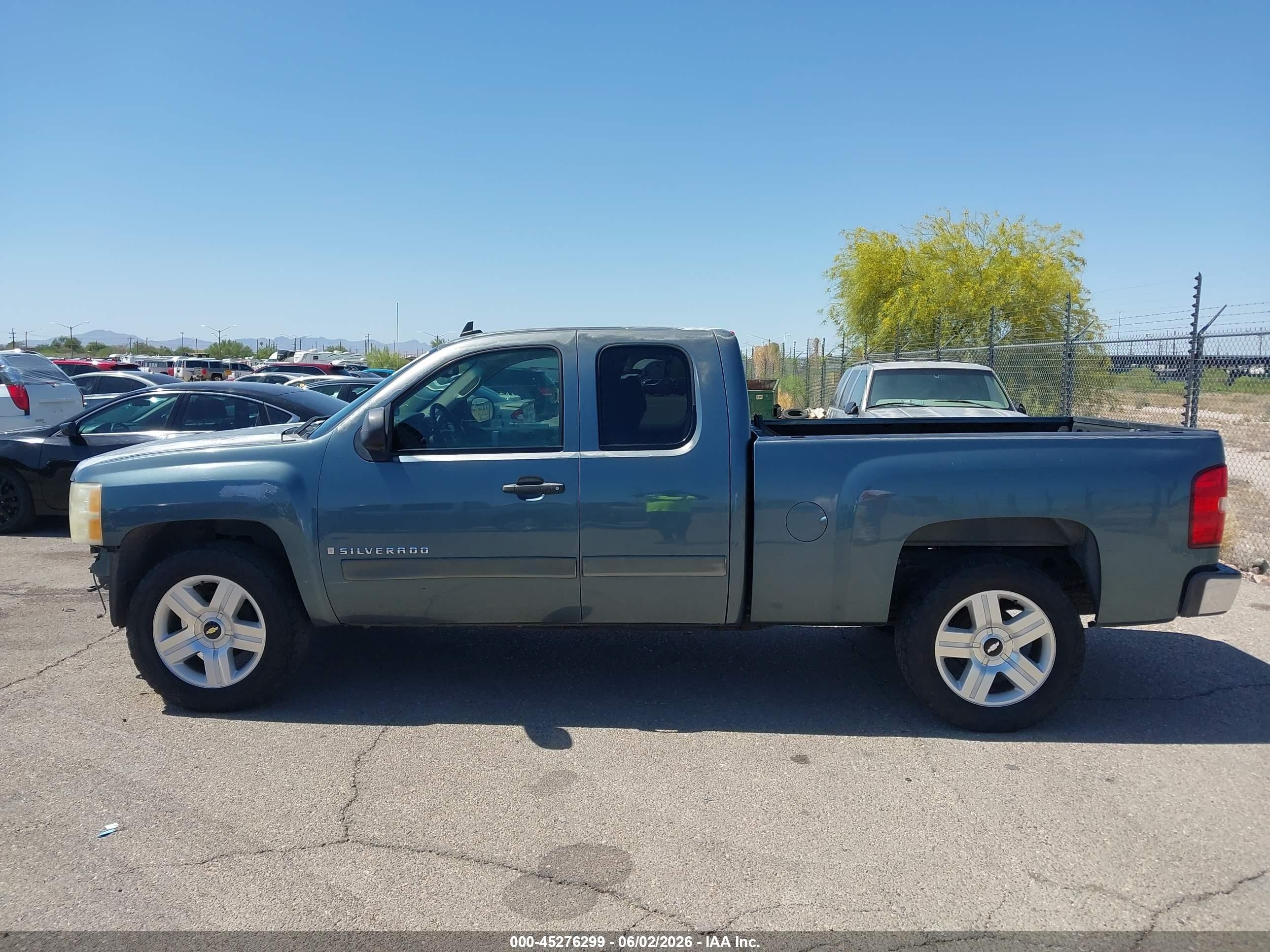 2008 Chevrolet Silverado 1500 Lt2 Turquoise vin: 2GCEC19J581199562