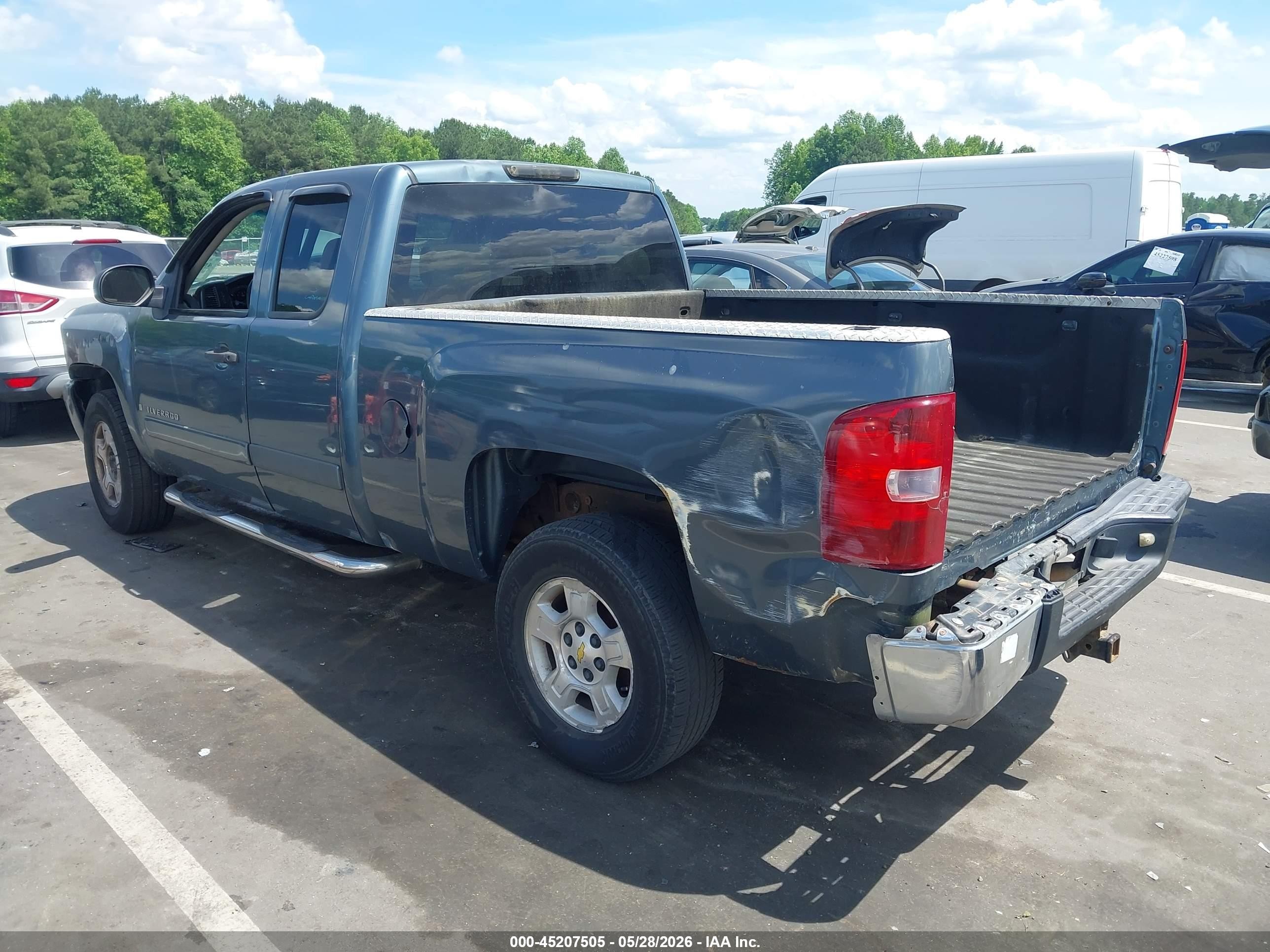 2008 Chevrolet Silverado 1500 Lt2 Gray vin: 2GCEC19J581247089