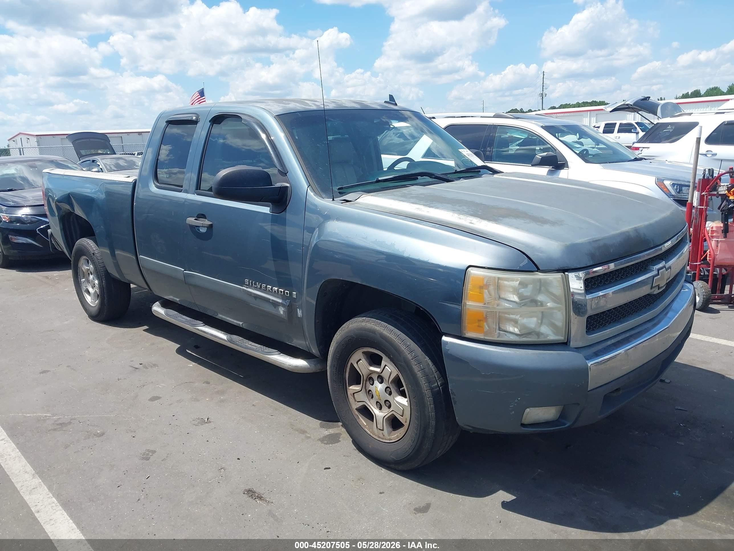 2008 Chevrolet Silverado 1500 Lt2 Gray vin: 2GCEC19J581247089