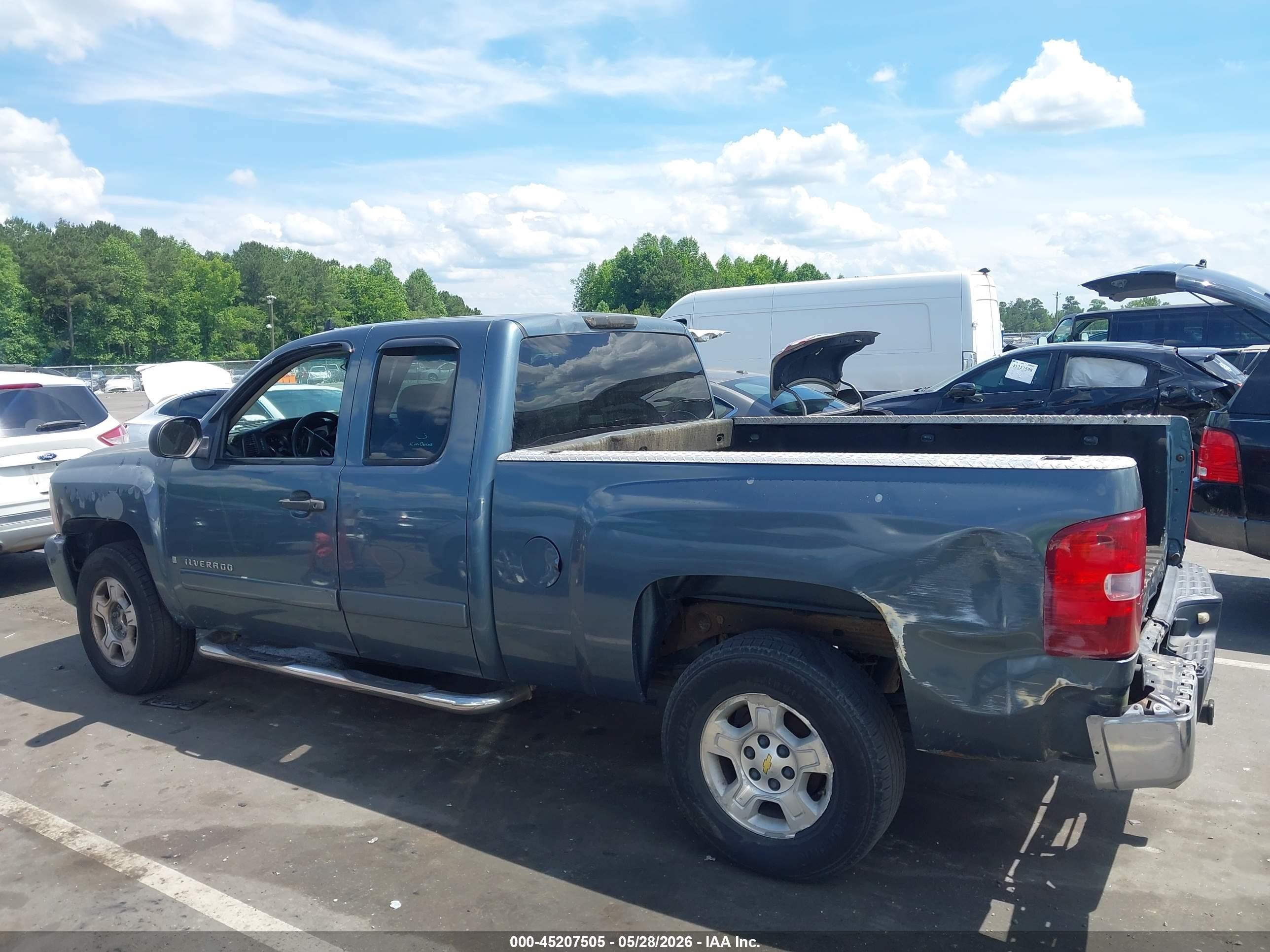 2008 Chevrolet Silverado 1500 Lt2 Gray vin: 2GCEC19J581247089