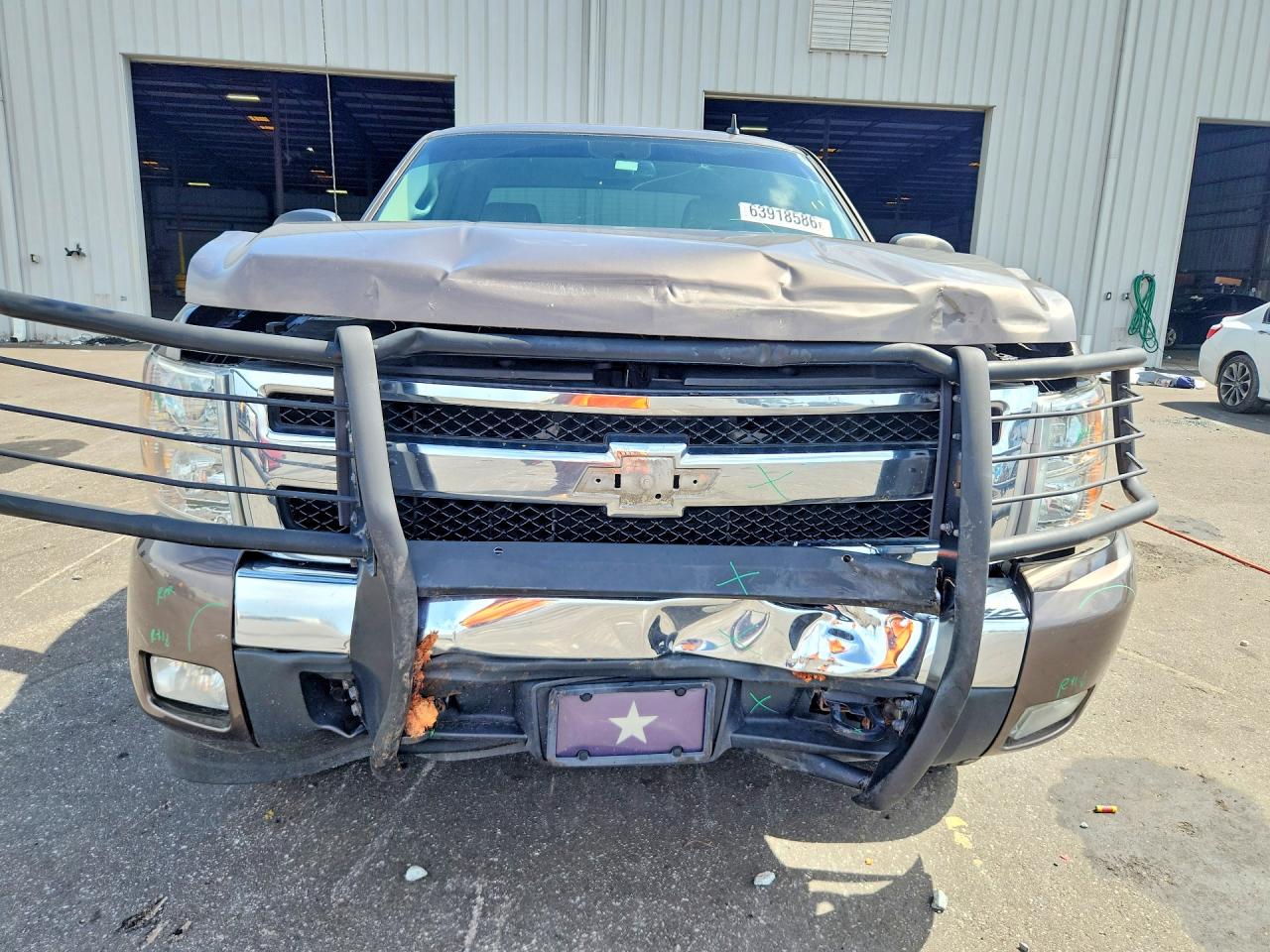 2008 Chevrolet Silverado C1500 Brown vin: 2GCEC19J681128970